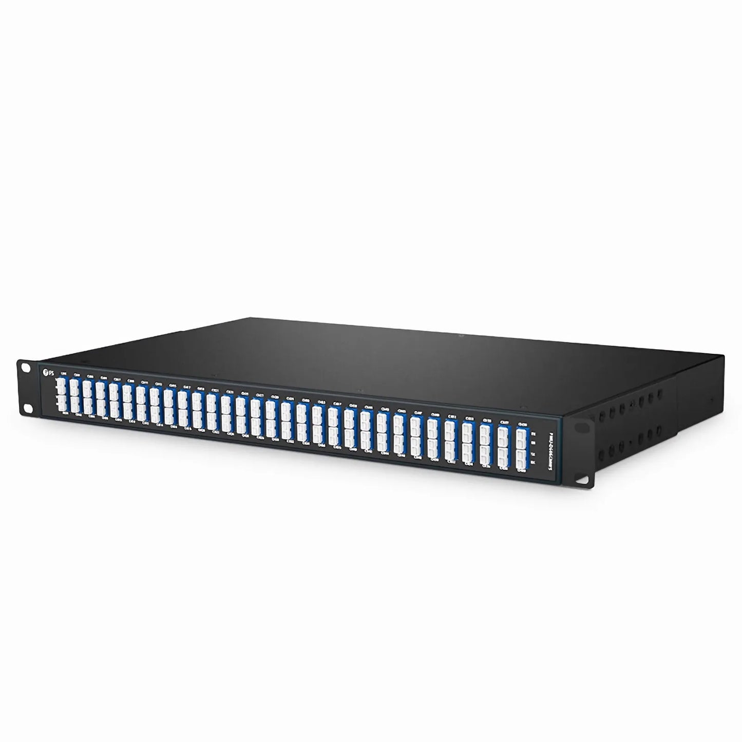 60 Channels Even DWDM Mux Demux, Super C-band 100GHz 190.7-196.6THz , with Monitor Port, 6.0dB Typical IL, LC/UPC, Dual Fiber, FMU 1U Rack Mount