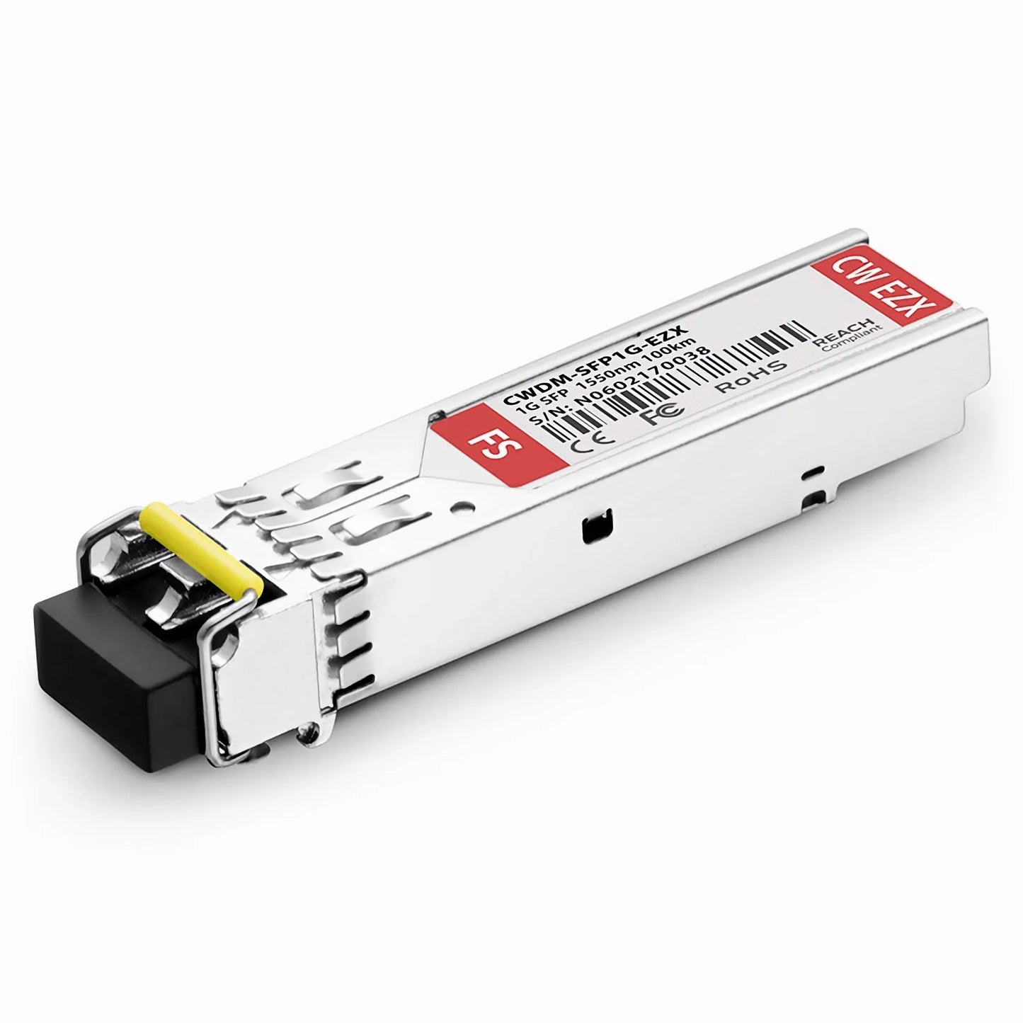 Cisco CWDM-SFP-1550-100 Compatible SFP 1000BASE-CWDM 1550nm 100km DOM Duplex LC/UPC SMF Optical Transceiver Module for Transmission