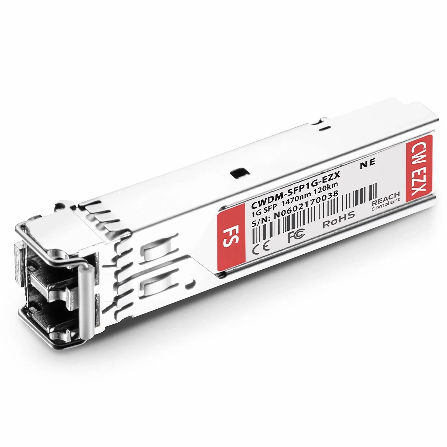 NETGEAR CWDM-SFP-1470 Compatible SFP 1000BASE-CWDM 1470nm 120km DOM Duplex LC/UPC SMF Optical Transceiver Module for Transmission