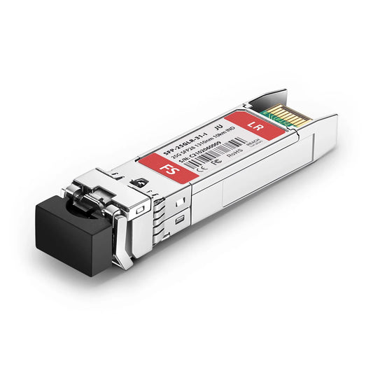 Juniper Networks JNP-SFP-25G-LR-I Compatible 25GBASE-LR SFP28 1310nm 10km DOM Duplex LC/UPC SMF Optical Transceiver Module (Industrial)