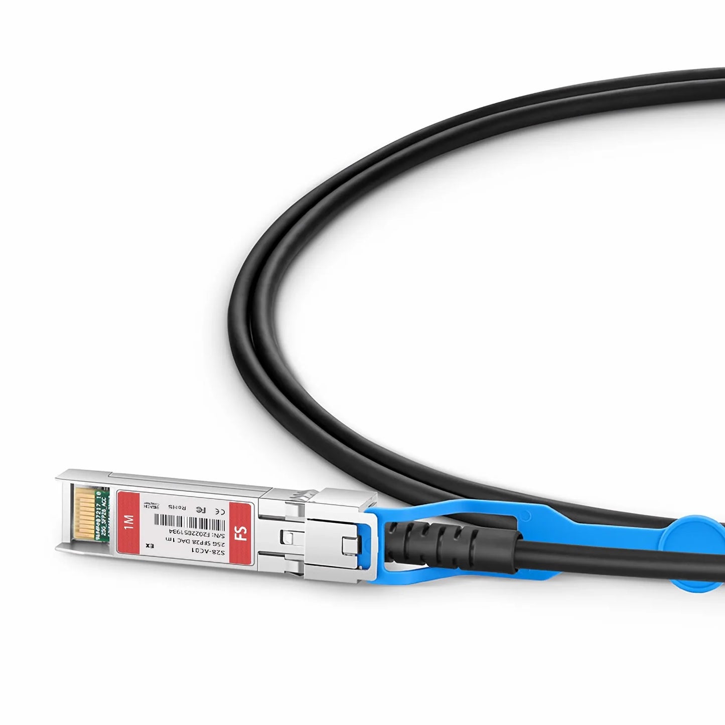 1m (3ft) Extreme Networks Compatible 25G SFP28 Active Direct Attach Copper Twinax Cable
