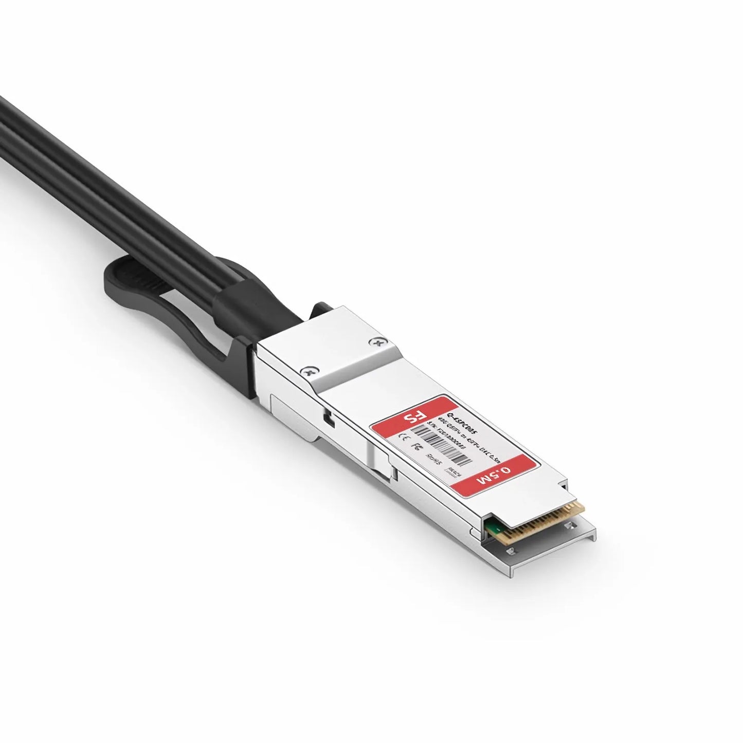 0.5m (2ft) Cisco QSFP-4SFP10G-CU50CM Compatible 40G QSFP+ to 4 x 10G SFP+ Passive Direct Attach Copper Breakout Cable