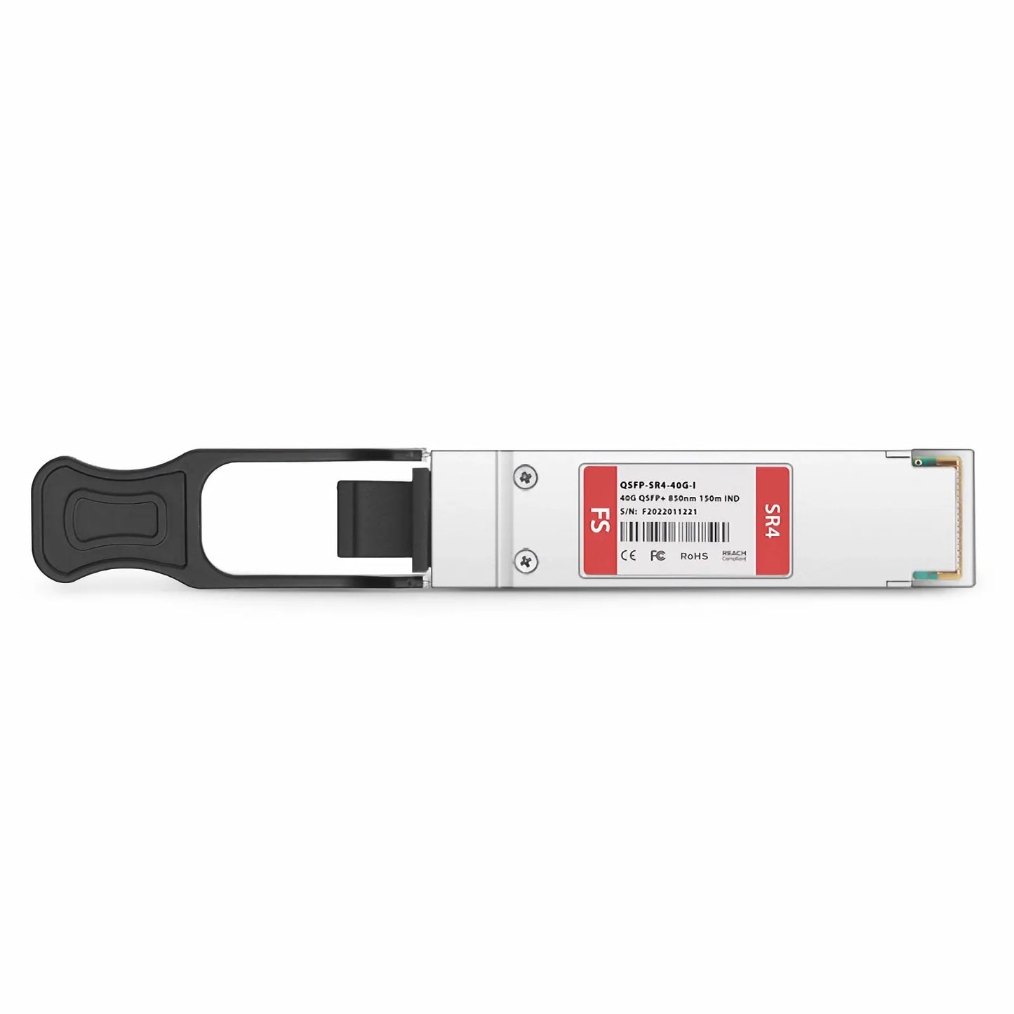 Cisco Compatible 40GBASE-SR4 QSFP+ 850nm 150m DOM MPO-12/UPC MMF Optical Transceiver Module (Industrial), Breakout to 4 x 10G-SR