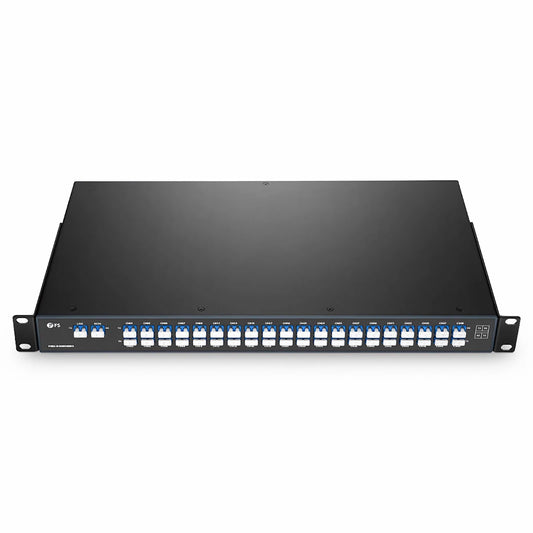 40 Channels Even DWDM Mux Demux, Super C-band 150GHz 190.7125-196.5625THz, with Monitor Port, 5.5dB Typical IL, LC/UPC, Dual Fiber, FMU 1U Rack Mount