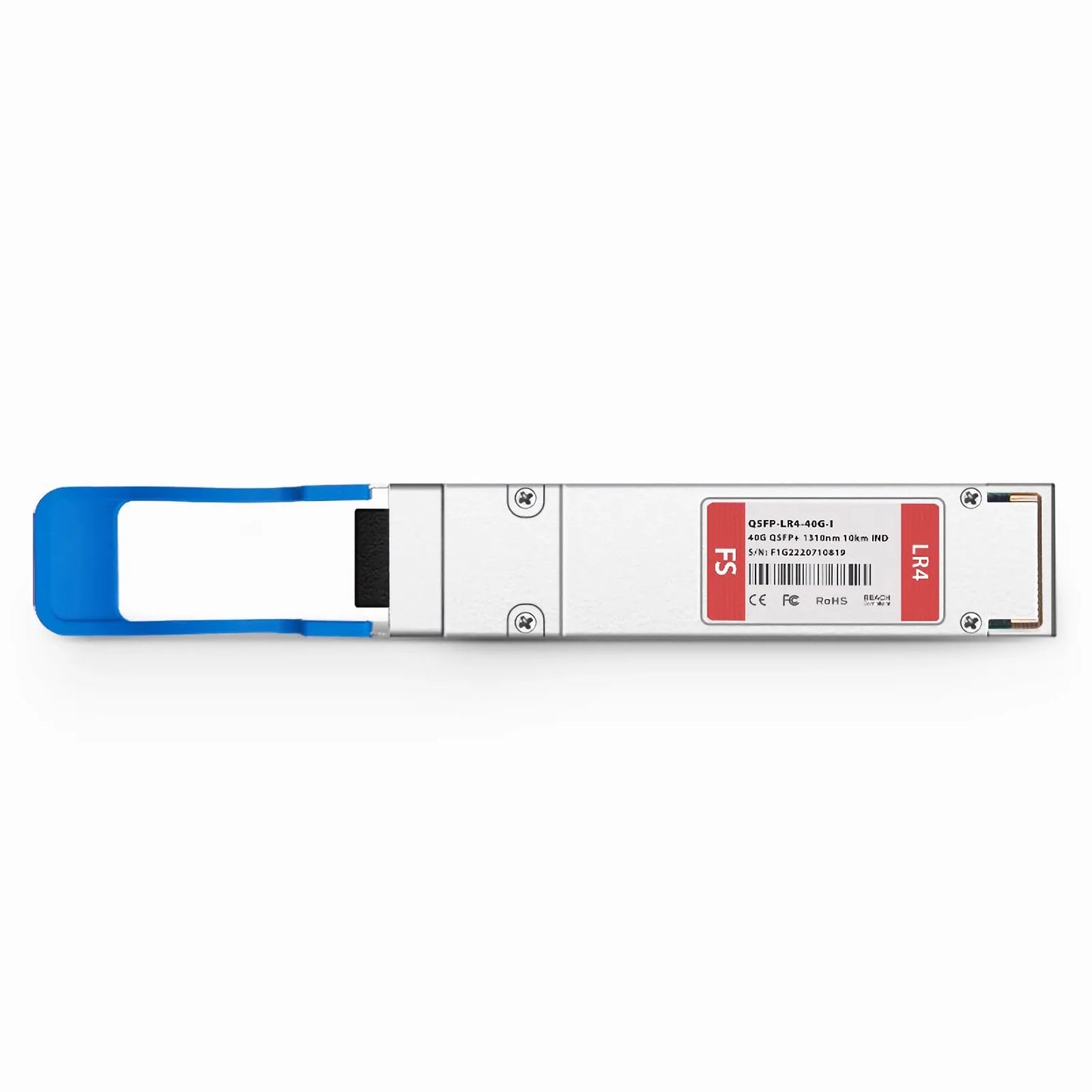 Cisco Compatible 40GBASE-LR4 QSFP+ 1310nm 10km DOM Duplex LC/UPC SMF Optical Transceiver Module (Industrial)