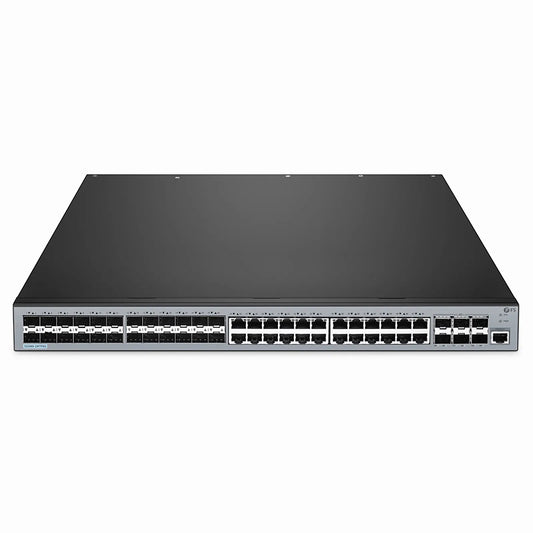 S5500-24TF6S, 48-Port Gigabit Ethernet L3 Switch, 24 x Gigabit RJ45, 24 x 1Gb SFP, with 6 x 10Gb SFP+ Uplinks, Support Stacking
