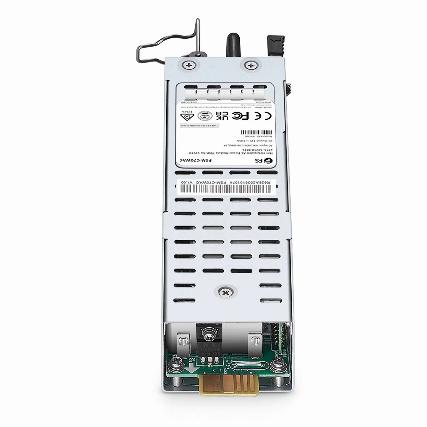 Hot-swappable AC Power Module 70W, for S3910-24TS, S3910-48TS