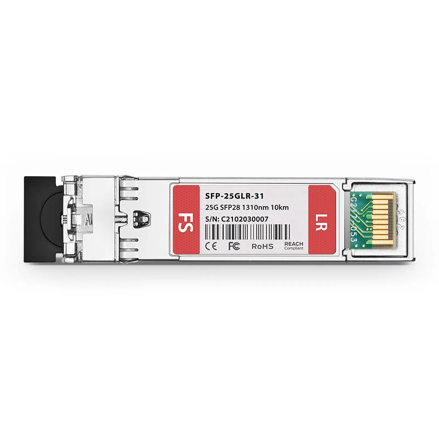 Cisco SFP-25G-LR-S Compatible 25GBASE-LR SFP28 1310nm 10km DOM Duplex LC/UPC SMF Optical Transceiver Module