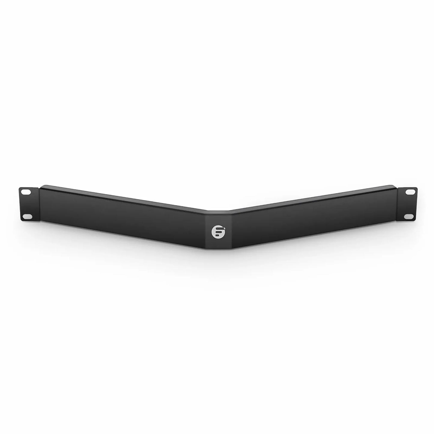 Angled Filler Panel, 1U, Black (10 PCS/Pack）