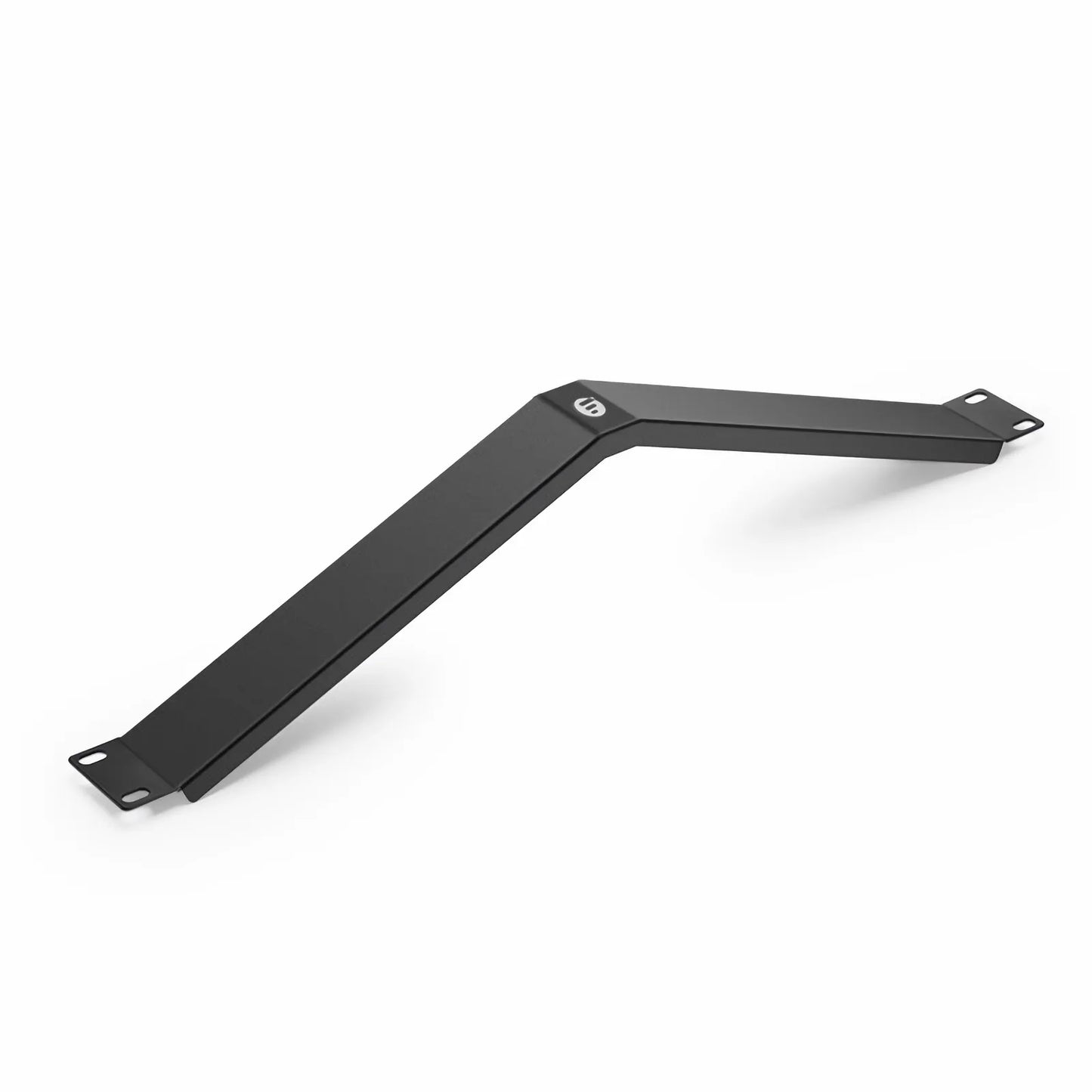Angled Filler Panel, 1U, Black (10 PCS/Pack）