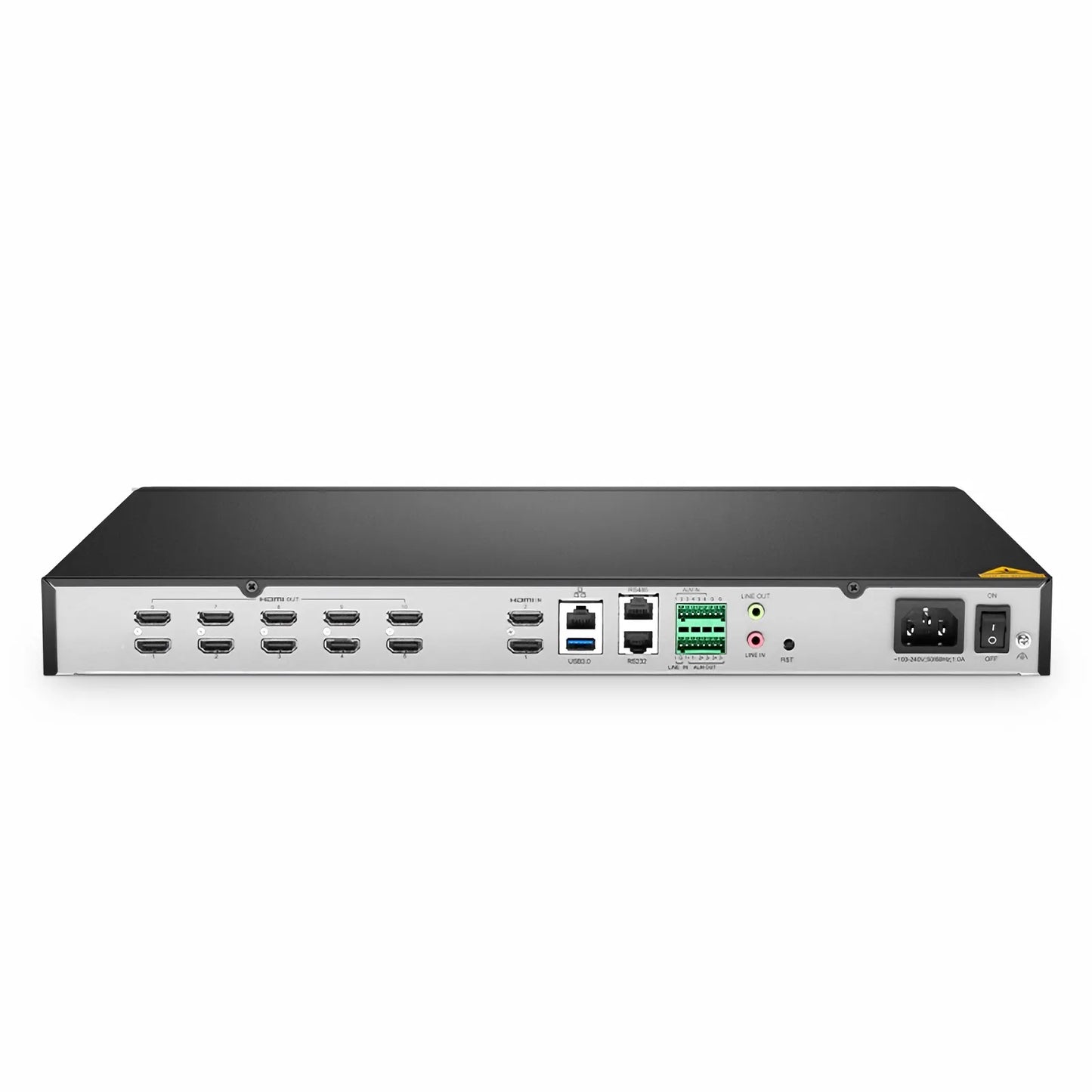 NVD3510-4K, 10-Channel 4K Network Video Decoder, H.265, 10x HDMI Output & 2x HDMI Input