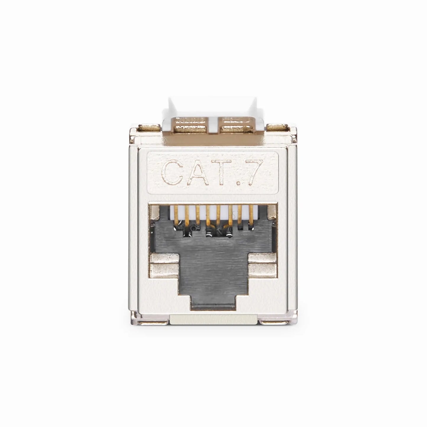 Cat7 RJ45 (8P8C) Shielded Toolless Keystone Jack Module (12Pcs/Pack)
