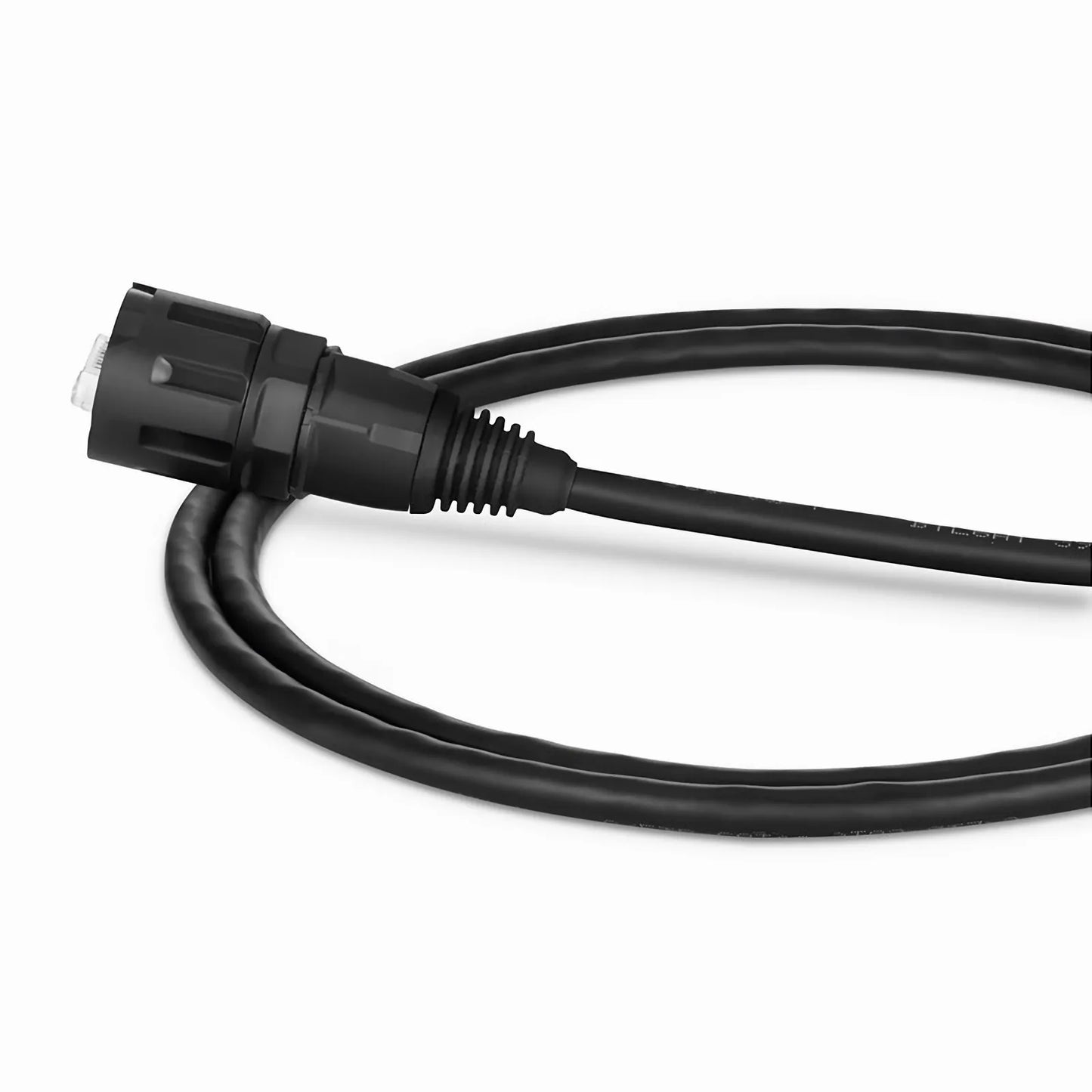 3.3ft (1m) Industrial Cat6 Non-booted Shielded (SFTP) PVC IP65 Ethernet Network Patch Cable, Black