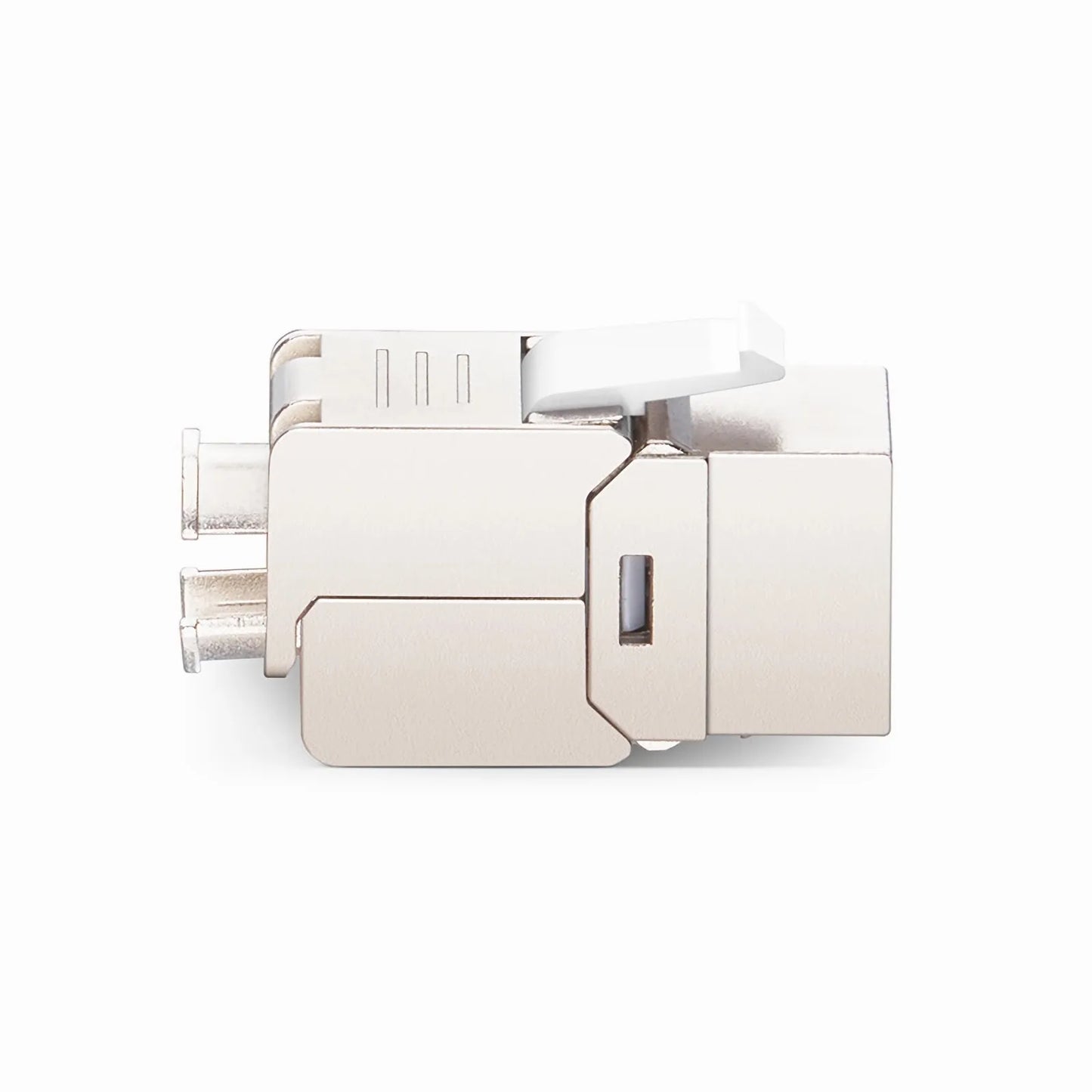 Cat7 RJ45 (8P8C) Shielded Toolless Keystone Jack Module
