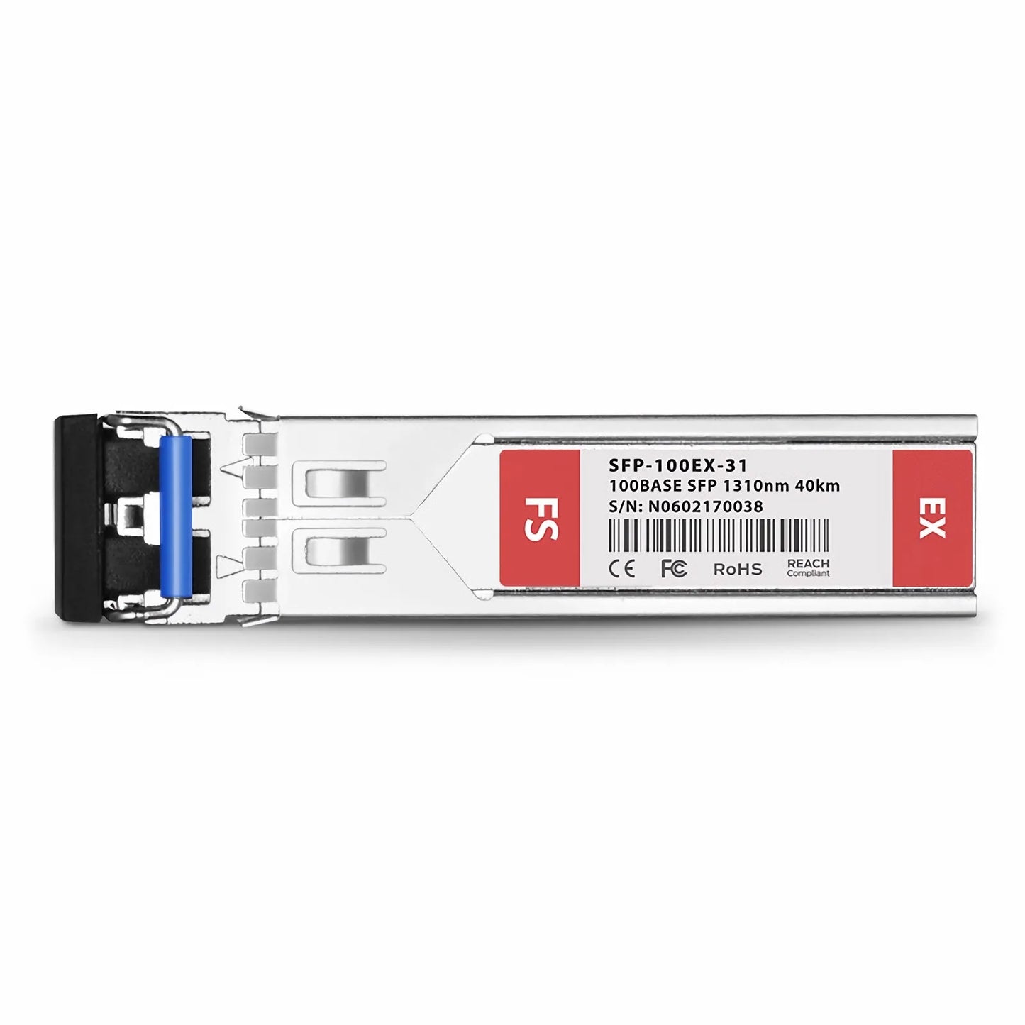 Cisco GLC-FE-100EX Compatible 100BASE-EX SFP 1310nm 40km DOM Duplex LC SMF Optical Transceiver Module