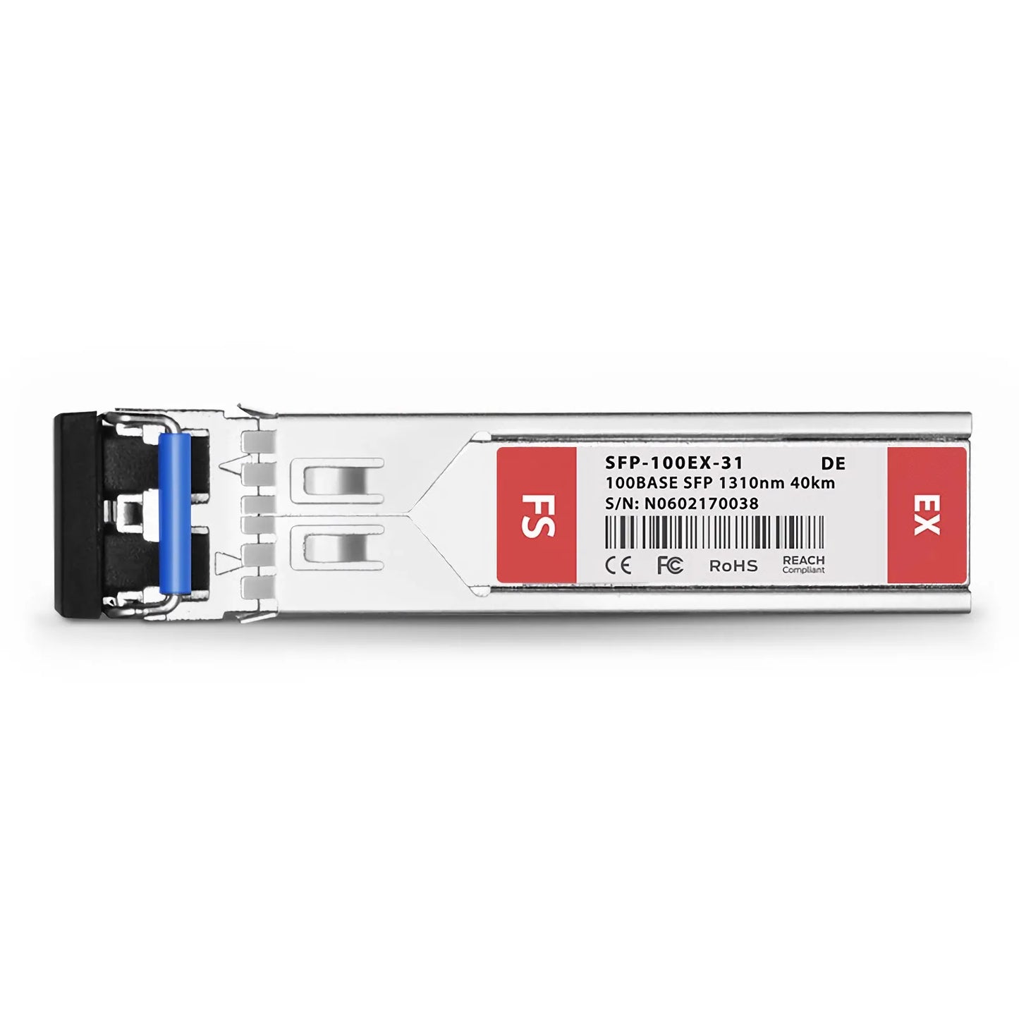 Dell Force10 Networks GP-SFP2-1E-C Compatible 100BASE-EX SFP 1310nm 40km DOM Duplex LC SMF Optical Transceiver Module