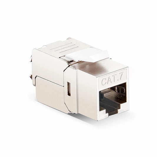 Cat7 RJ45 (8P8C) Shielded Toolless Keystone Jack Module