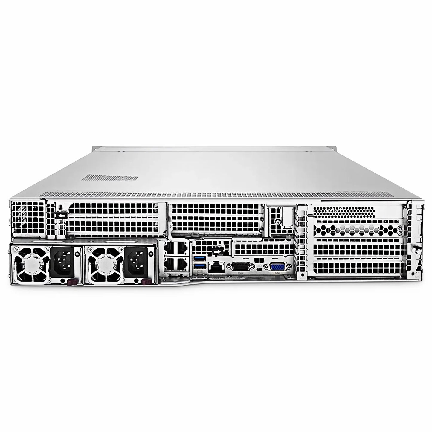 RS8260, 2U Rack Server, 4 x Intel® Xeon® Scalable Processors, 12 X 64GB of Memory, 4 x 2.5'' Hot-swap SAS HDD Drive Bays, 4 x RJ45 1GbE Ports, 1600W Redundant