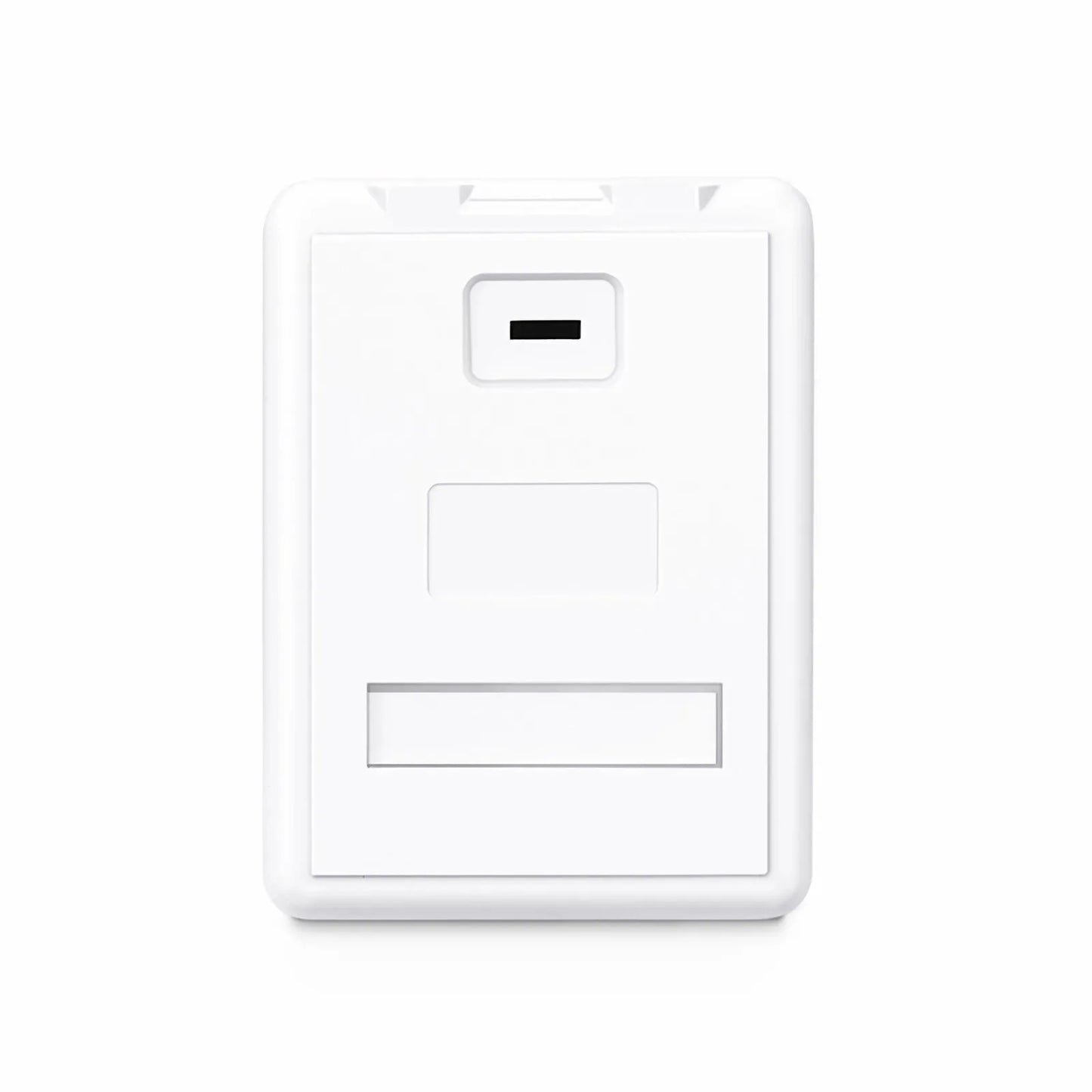 Surface Mount Box, 1 Port, Unloaded, White