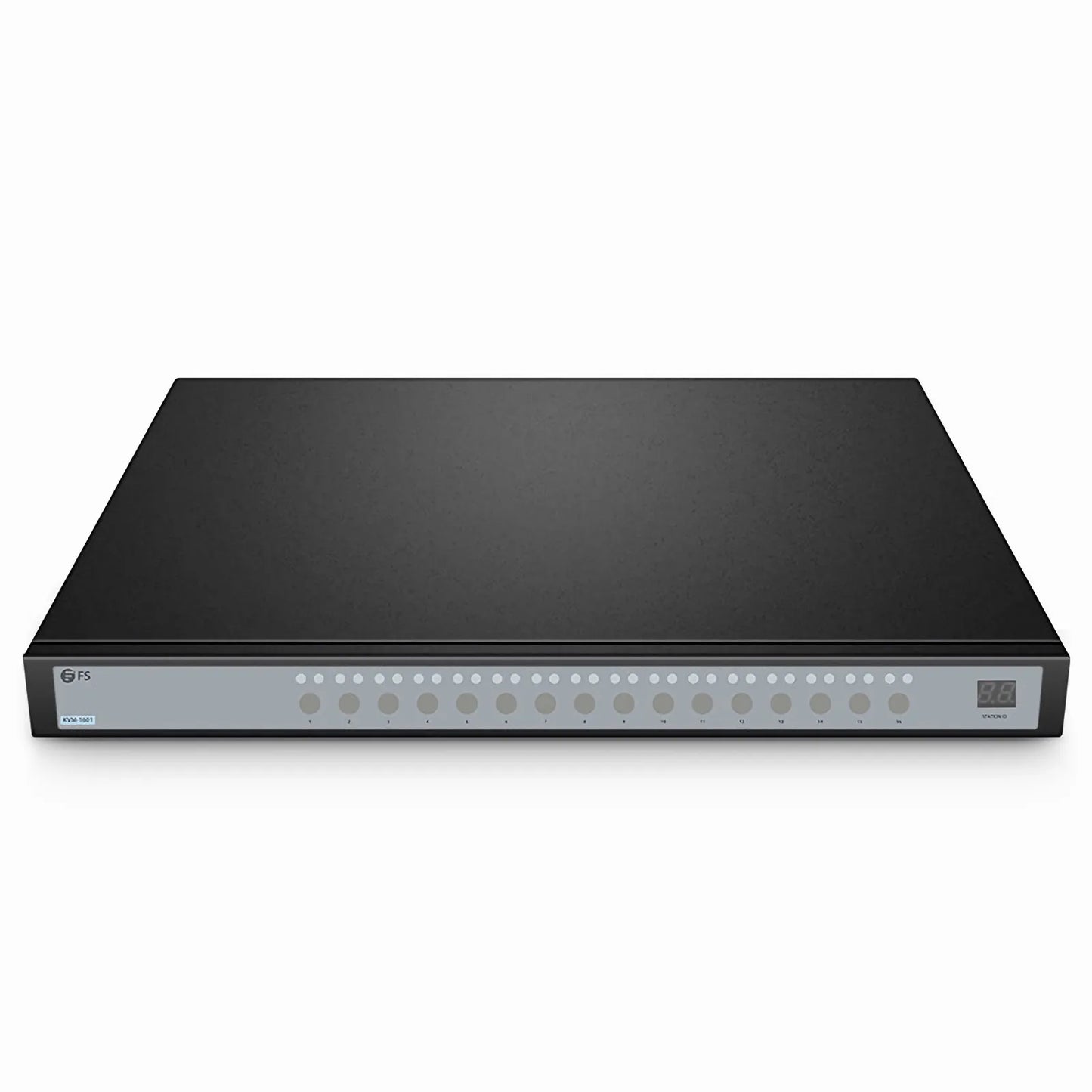 16-Port VGA 1U Rack-Mount KVM Switch, 16 x VGA Cables Included
