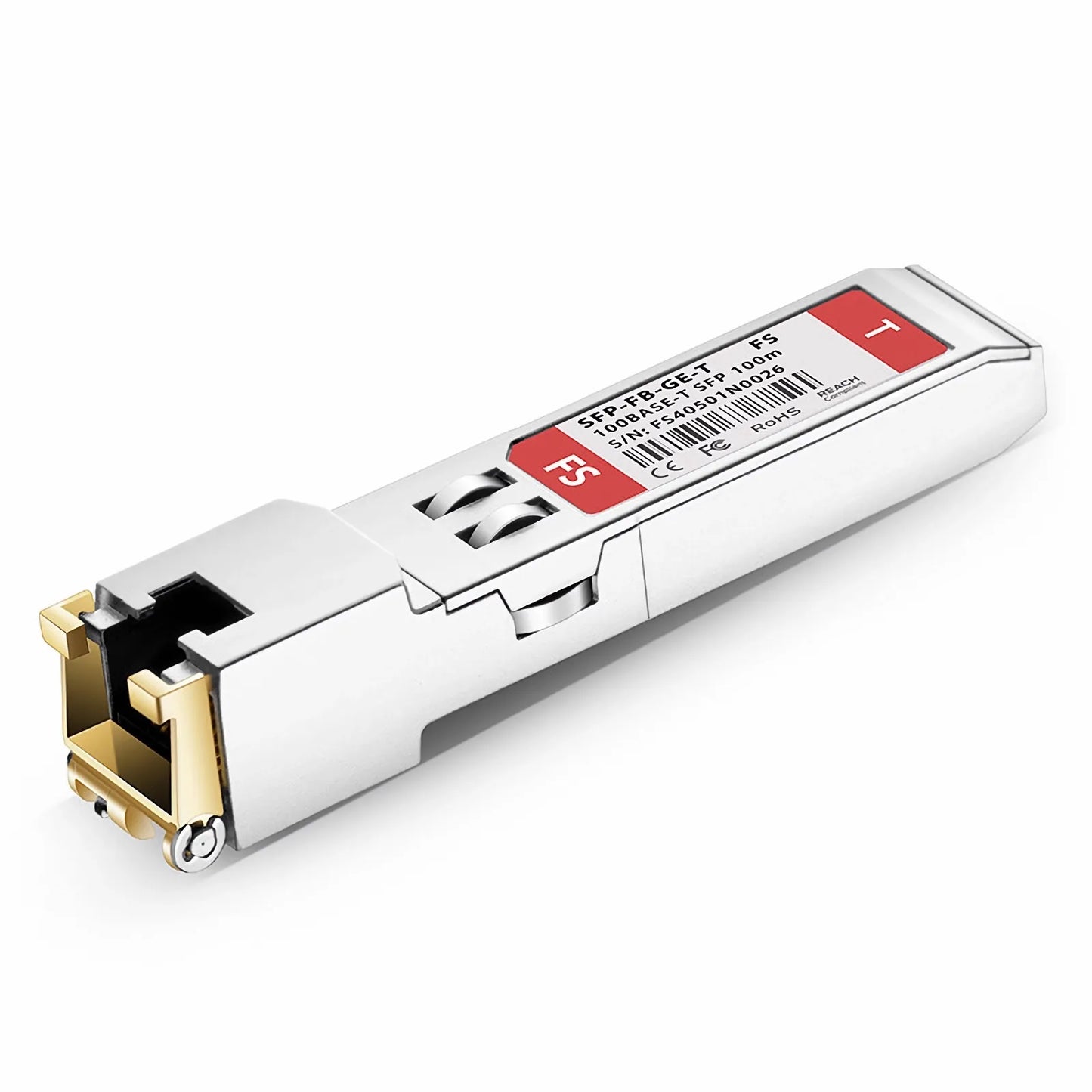 100BASE-T SFP Copper 100m RJ-45 Transceiver Module for FS Switches
