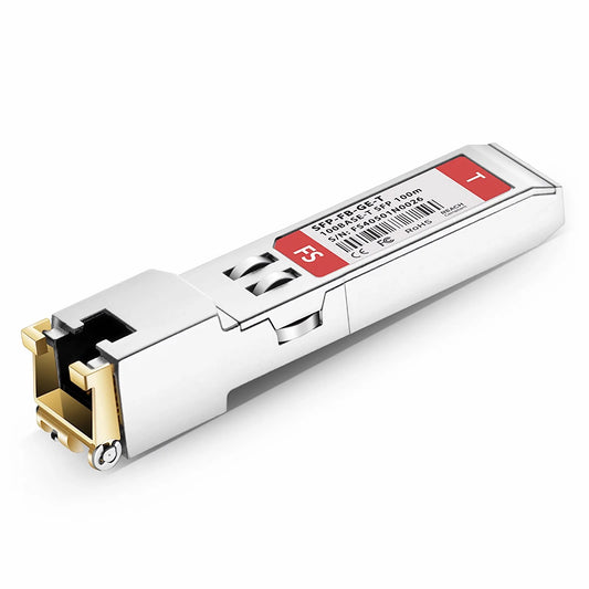 Cisco GLC-FE-T Compatible 100BASE-T SFP SGMII Copper 100m RJ-45 Transceiver Module