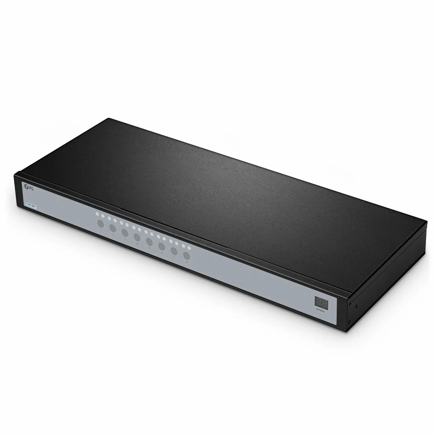 8-Port VGA 1U Rack-Mount KVM Switch, 8 x VGA Cables Included