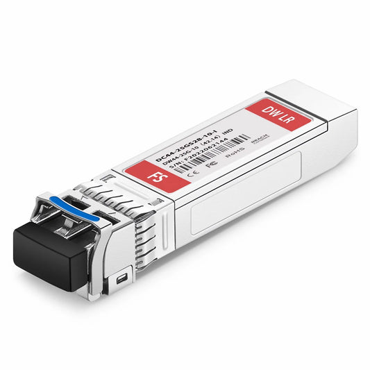 Cisco C44 Compatible SFP28 25G DWDM 1542.14nm 100GHz 10km DOM Duplex LC/UPC SMF Optical Transceiver Module for Transmission (Industrial)