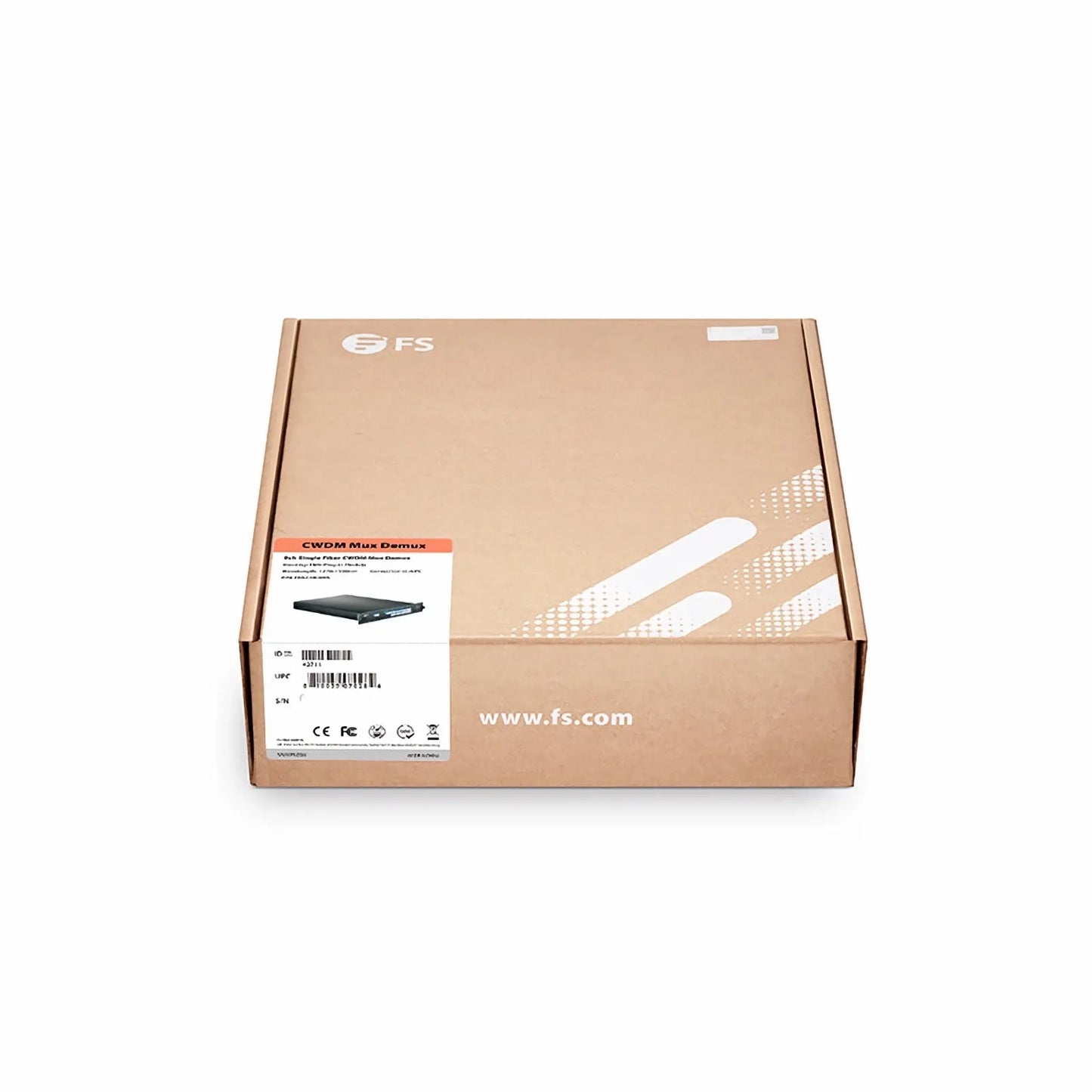 9 Channels CWDM Mux Demux, 1270-1590nm, 2.4dB Typical IL, LC/UPC, Single Fiber, Side-A, FMU Plug-in Module