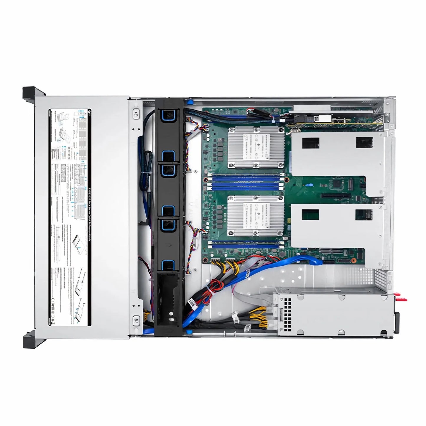 RS5220, 2U Rack Server, 2 x Intel® Xeon® Scalable Processors, 2 X 32GB of Memory, 3 x 3.5'' Hot-swap SATA Drive Bays, 2 x RJ45 1GbE Ports, 800W Redundant