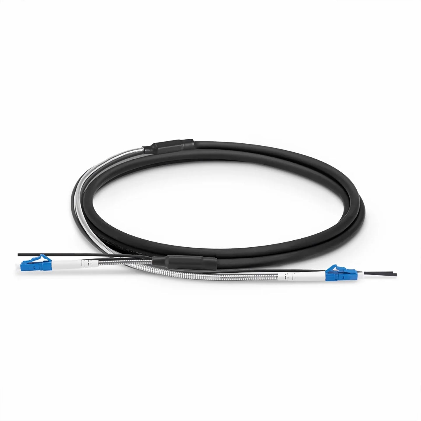 30m (98ft) LC UPC to LC UPC Simplex OS2 Single Mode 7.0mm LSZH FTTA Outdoor Fiber Patch Cable for Base Station