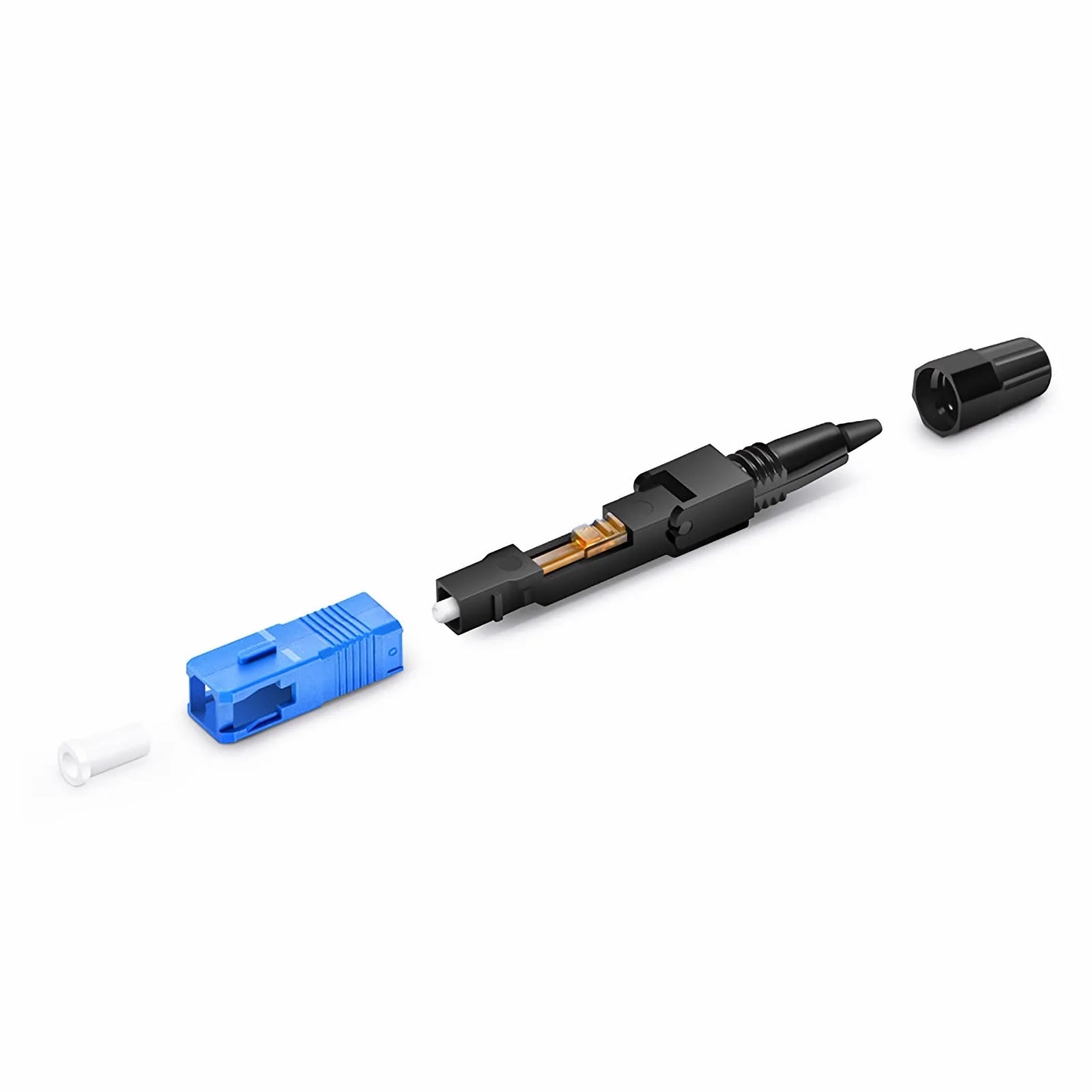 SC/UPC Single Mode 0.9/2.0/3.0mm Pre-polished Ferrule Field Assembly Connector Fast/Quick Connector
