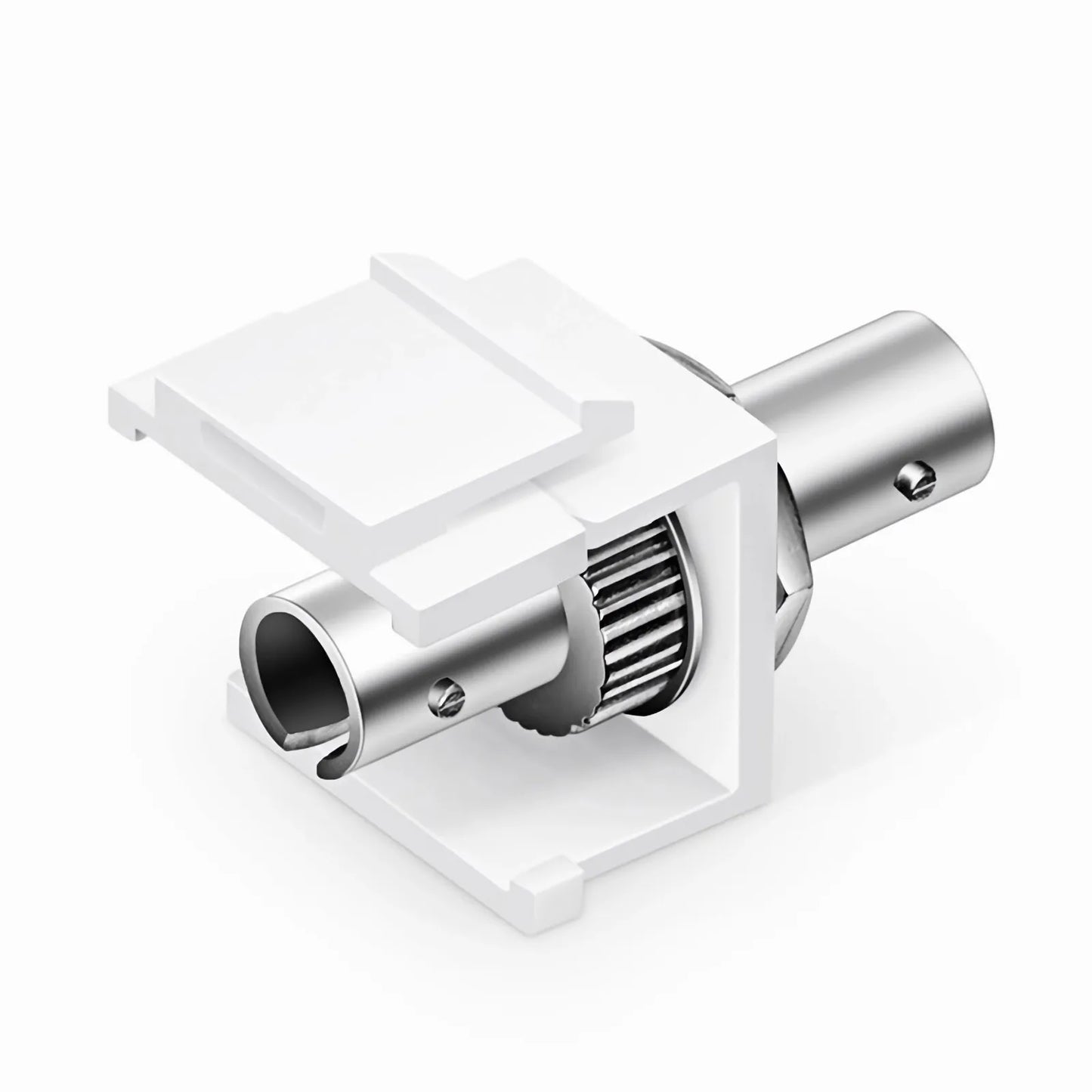 ST/UPC to ST/UPC Simplex Single Mode Fiber Keystone Jack
