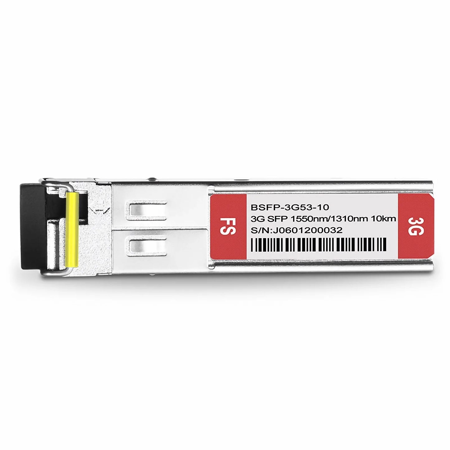 3Gb/s MSA BiDi SFP 1550nm-TX/1310nm-RX 10km DOM Simplex LC SMF Video Pathological Patterns Optical Transceiver Module for SD/HD/3G-SDI