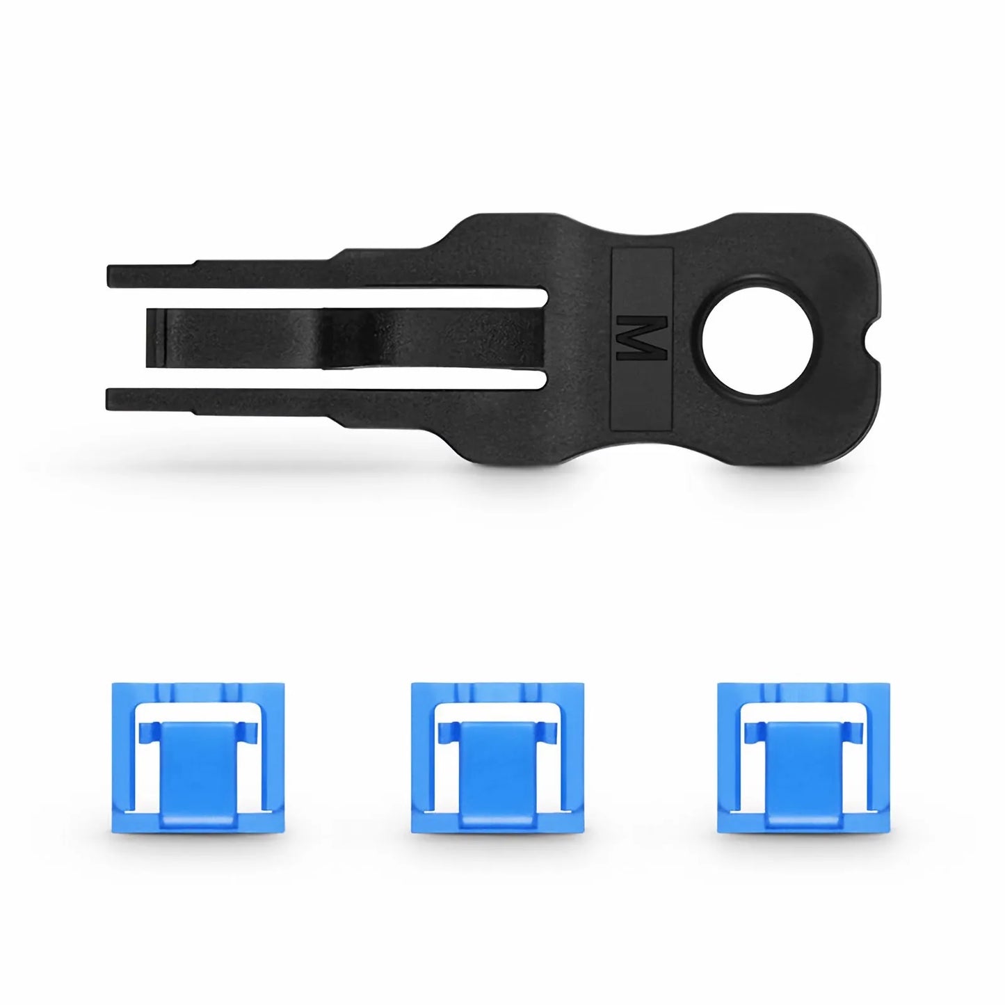 RJ45 Jack Module Block-Out Device, Blue (12 pcs/Pack)