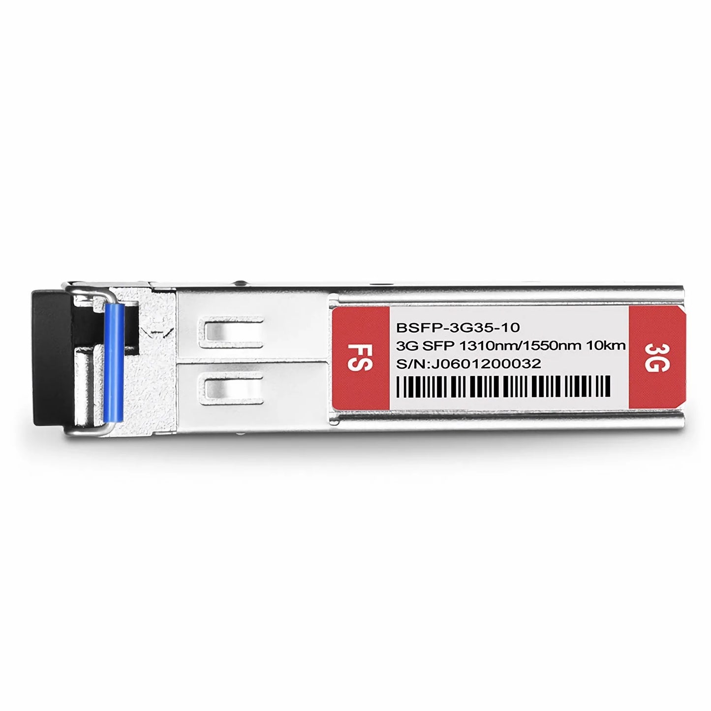 3Gb/s MSA BiDi SFP 1310nm-TX/1550nm-RX 10km DOM Simplex LC SMF Video Pathological Patterns Optical Transceiver Module for SD/HD/3G-SDI