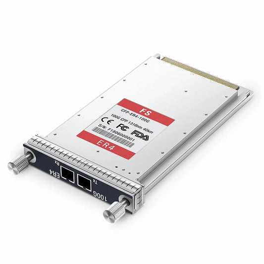 Cisco CFP-100G-ER4 Compatible 100GBASE-ER4 CFP 4 x 25G NRZ 1310nm 40km DOM Duplex LC SMF Optical Transceiver Module