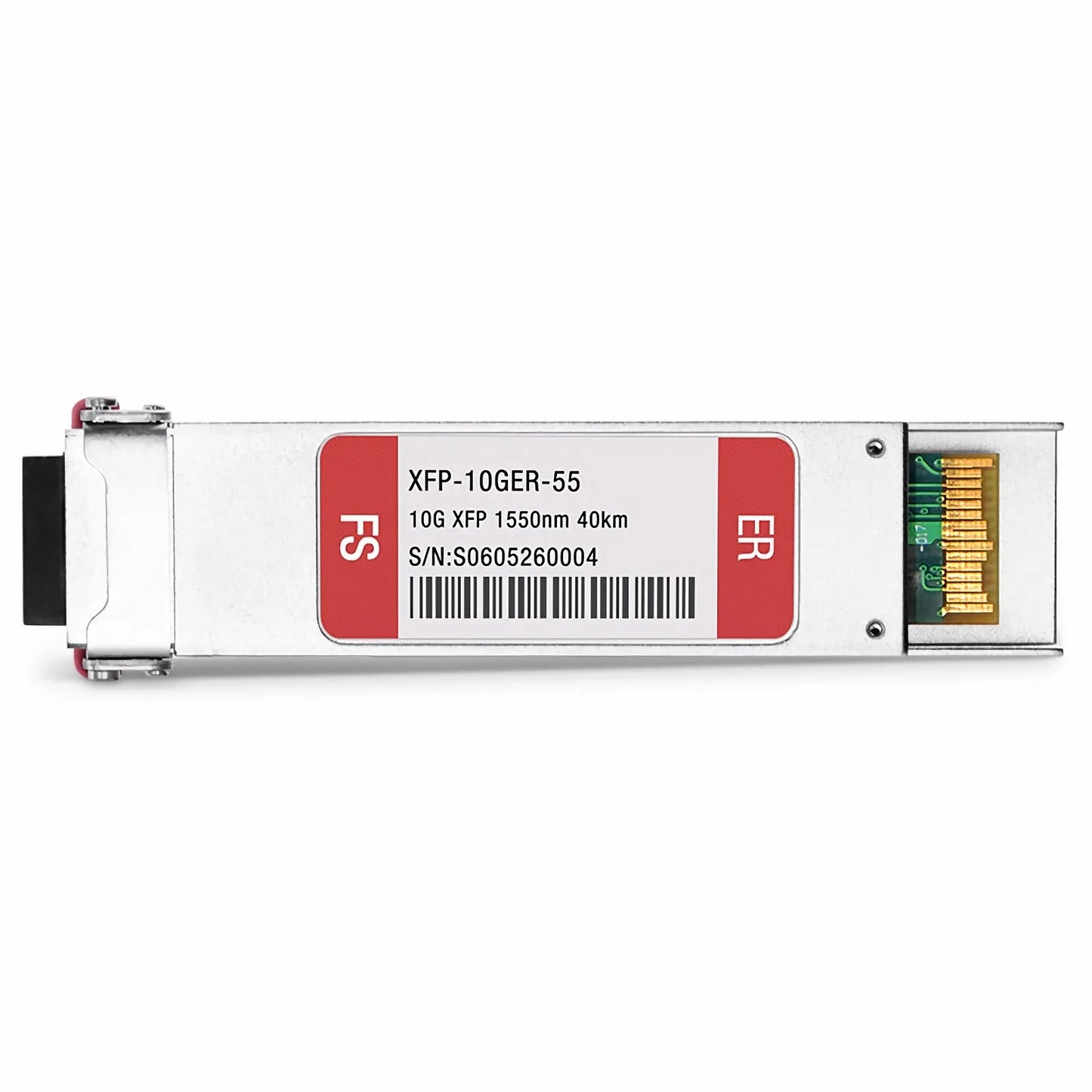 Cisco Compatible 10GBASE-ER/EW and OC-192/STM-64 IR-2 XFP 1550nm 40km DOM Duplex LC SMF Optical Transceiver Module
