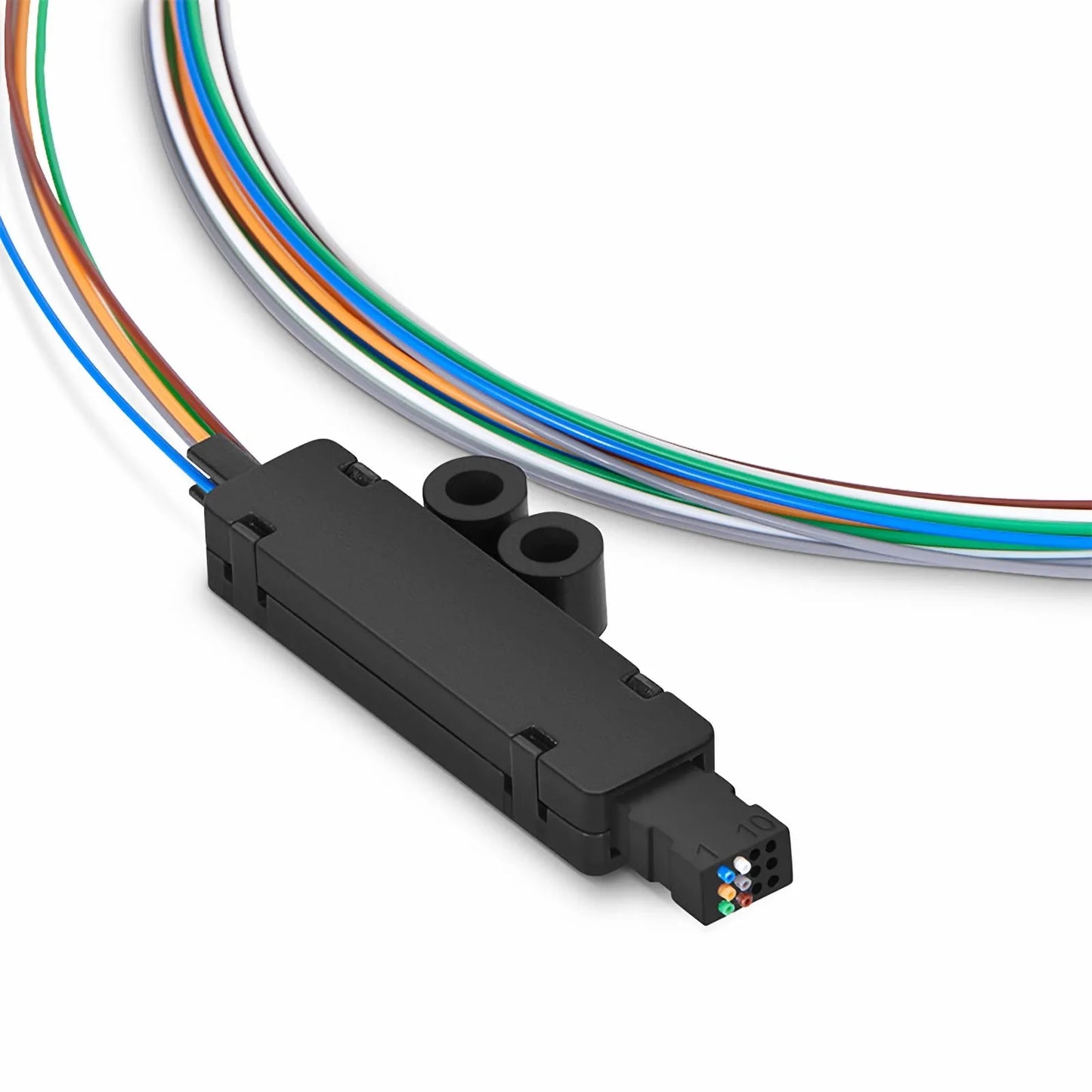 6 Fibers Color-coded Fan-out Kit, for Flat Ribbon Cables, 1.2m (3.94ft) Tubing Length