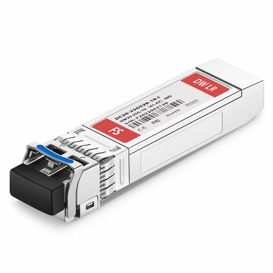 Cisco C20 Compatible SFP28 25G DWDM 1561.42nm 100GHz 10km DOM Duplex LC/UPC SMF Optical Transceiver Module for Transmission (Industrial)