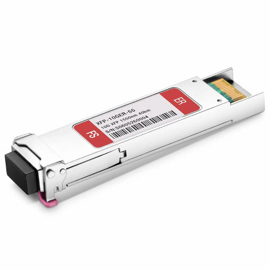 Cisco Compatible 10GBASE-ER/EW and OC-192/STM-64 IR-2 XFP 1550nm 40km DOM Duplex LC SMF Optical Transceiver Module