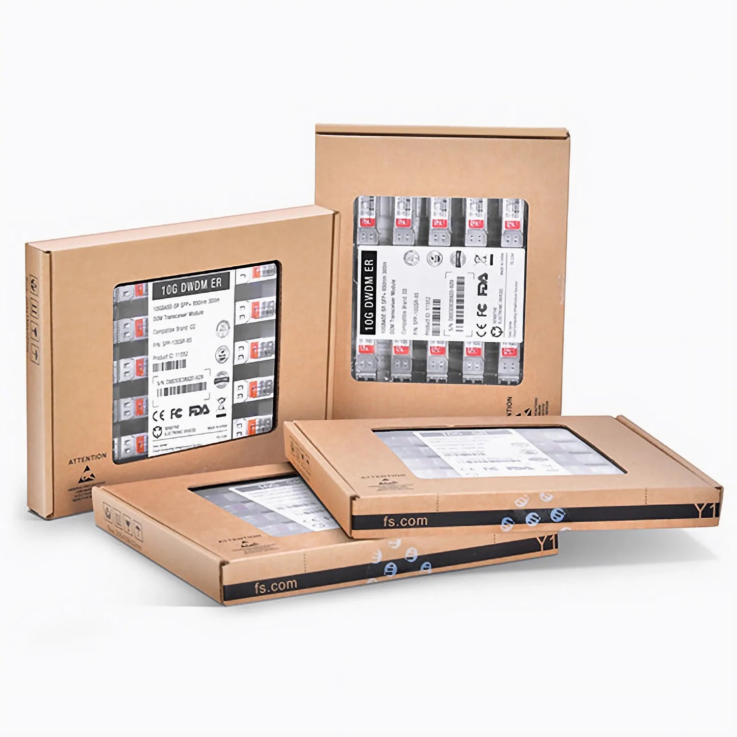 C21 SFP+ 10G DWDM 1560.61nm 100GHz 40km DOM Duplex LC/UPC SMF Optical Transceiver Module for Transmission for FS Switches (Industrial)