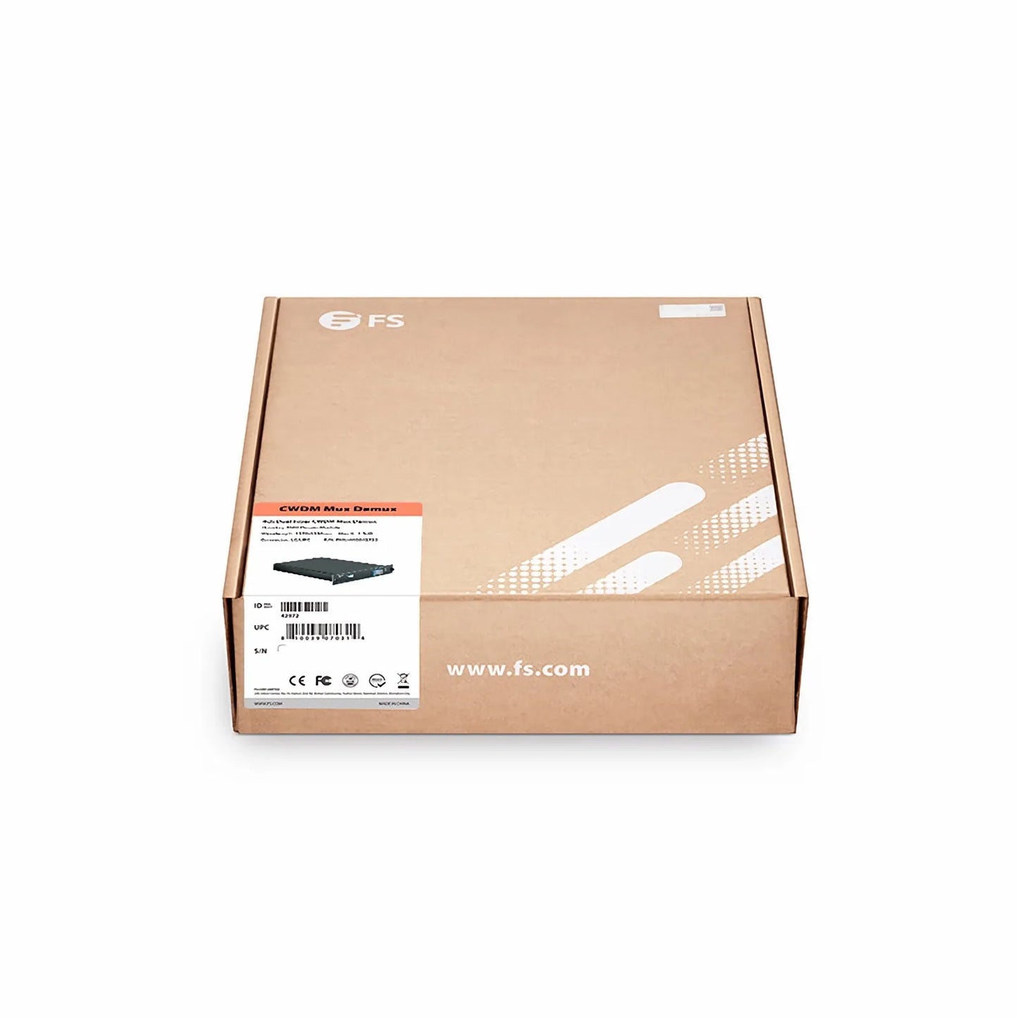 4 Channels CWDM Mux Demux, 1270-1330nm, 1.0dB Typical IL, LC/UPC, Dual Fiber, FMU Plug-in Module
