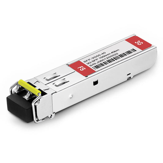 3Gb/s MSA 1550nm 40km DOM Duplex LC SMF Transmitter & Receiver Video Pathological Patterns Optical Transceiver Module for SD/HD/3G-SDI