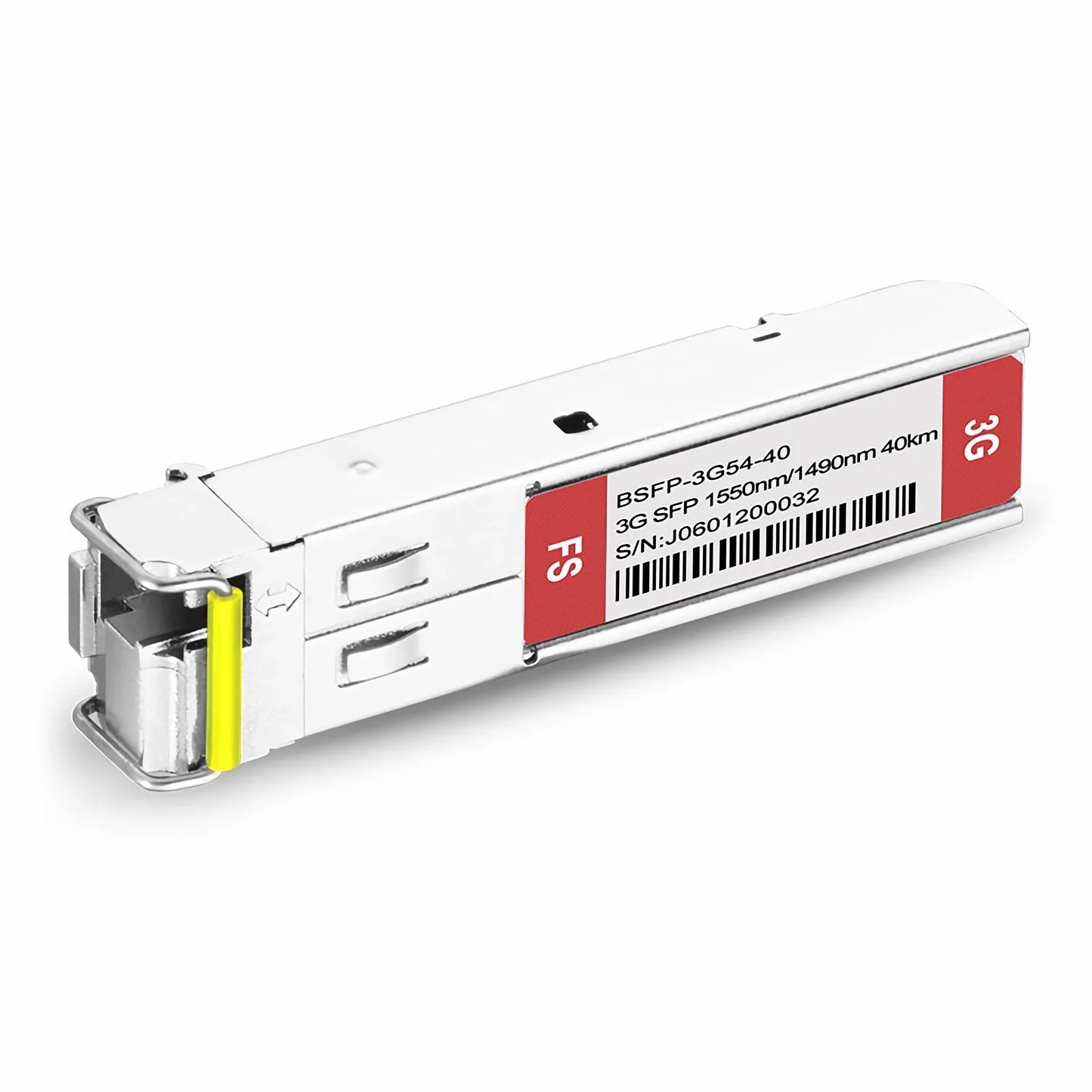 3Gb/s MSA BiDi SFP 1550nm-TX/1490nm-RX 40km DOM Simplex LC SMF Video Pathological Patterns Optical Transceiver Module for SD/HD/3G-SDI
