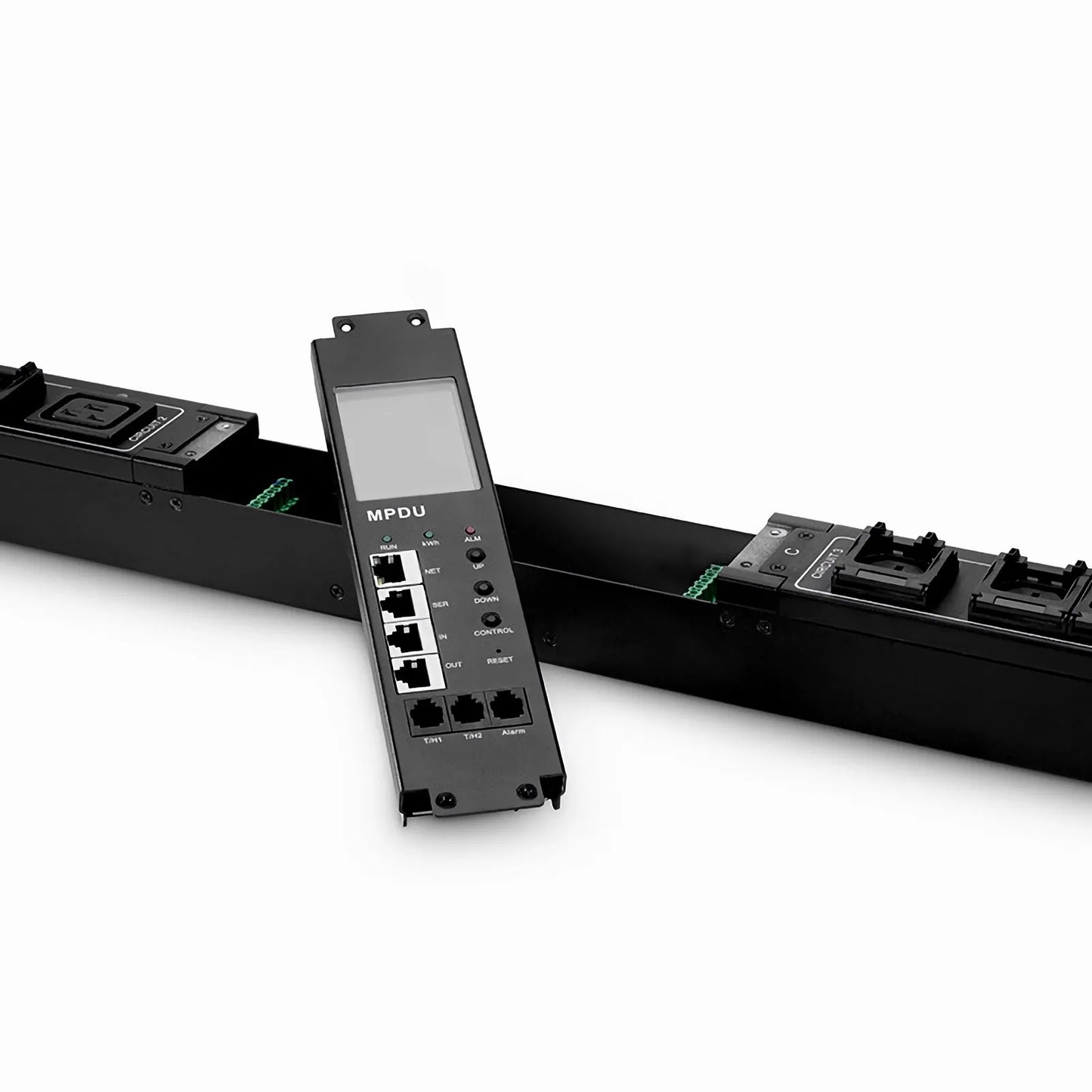 21.06kW 3-Phase 32A/380V Switched Rack PDU, 21 x C13 & 3 x C19 Outlets, IEC309 32A 3P+N+E Plug, 10ft Cord, 0U Vertical