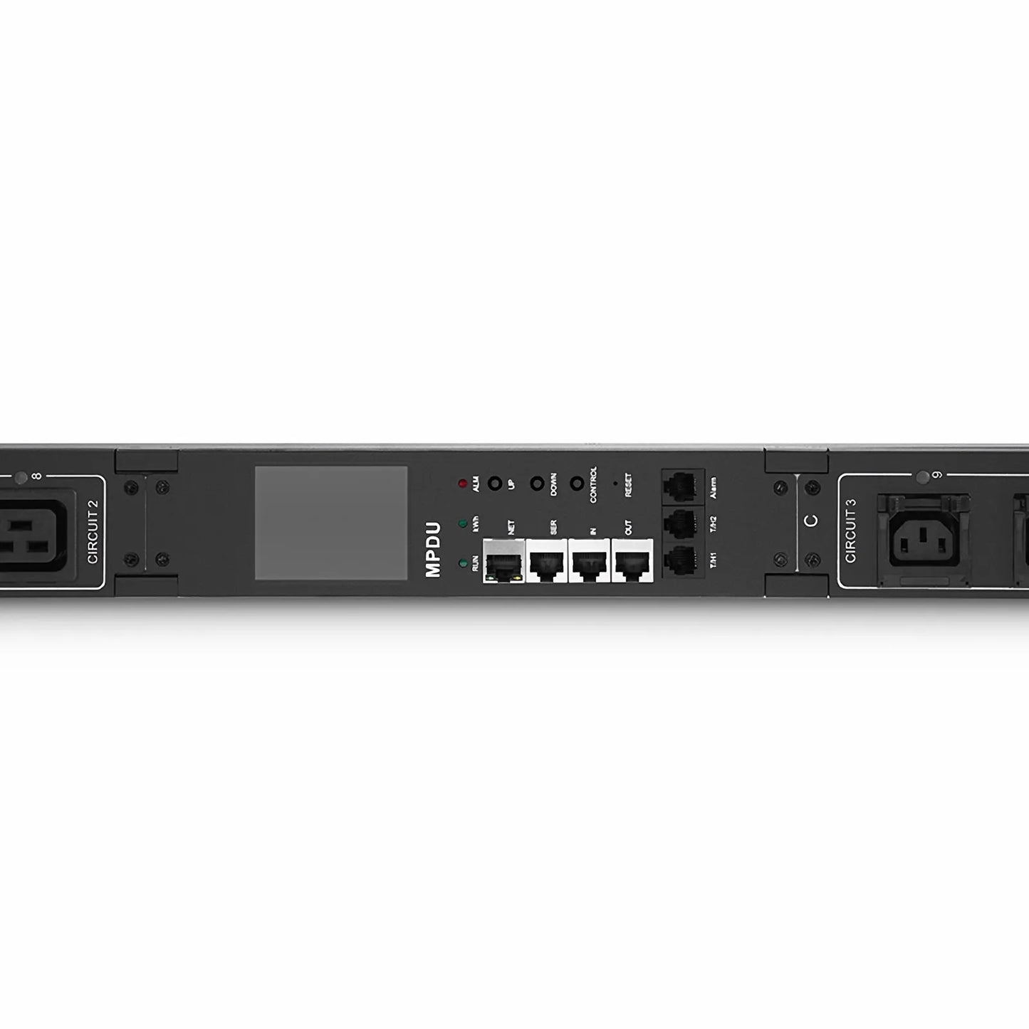 21.06kW 3-Phase 32A/380V Switched Rack PDU, 21 x C13 & 3 x C19 Outlets, IEC309 32A 3P+N+E Plug, 10ft Cord, 0U Vertical