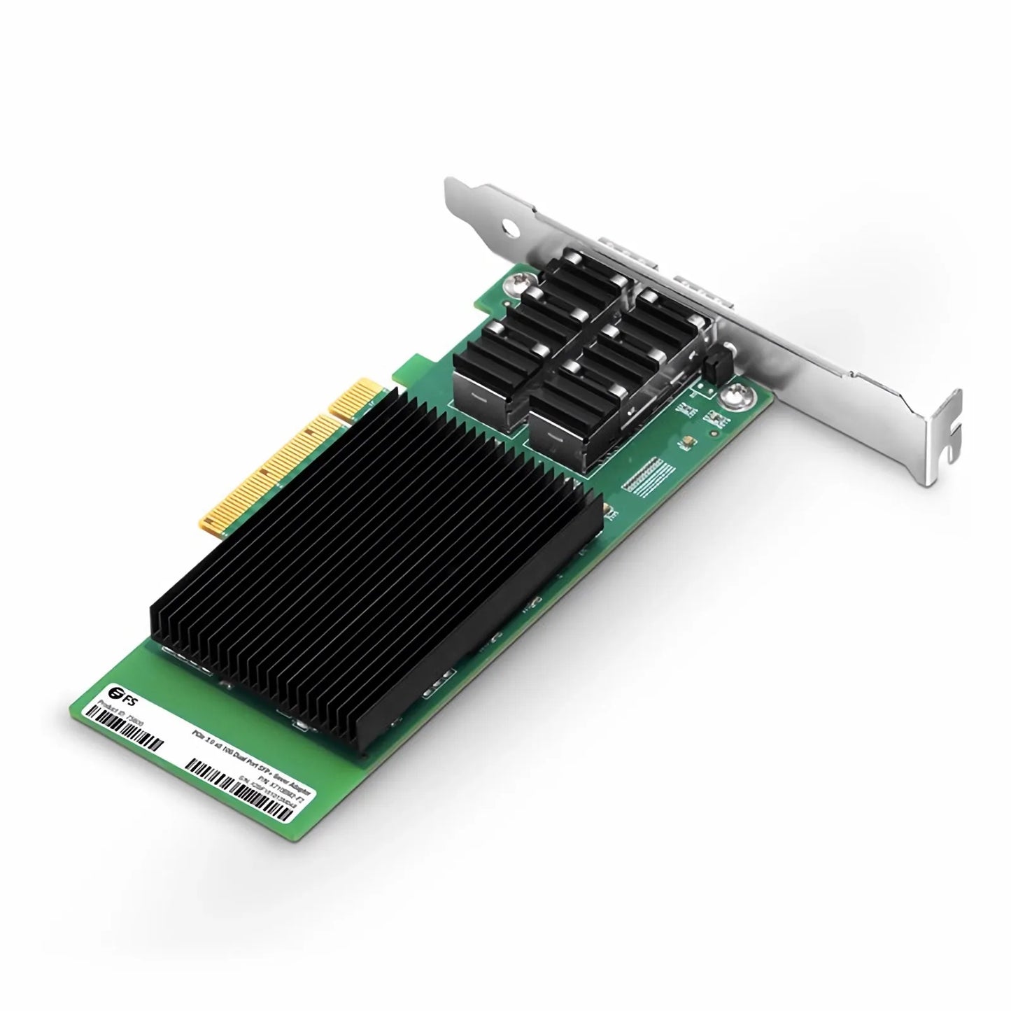 Intel X710-BM2 Based Ethernet Network Interface Card, 10G Dual-Port SFP+, PCIe 3.0 x 8, Comparable to Intel X710-DA2, Full Height&Low Profile