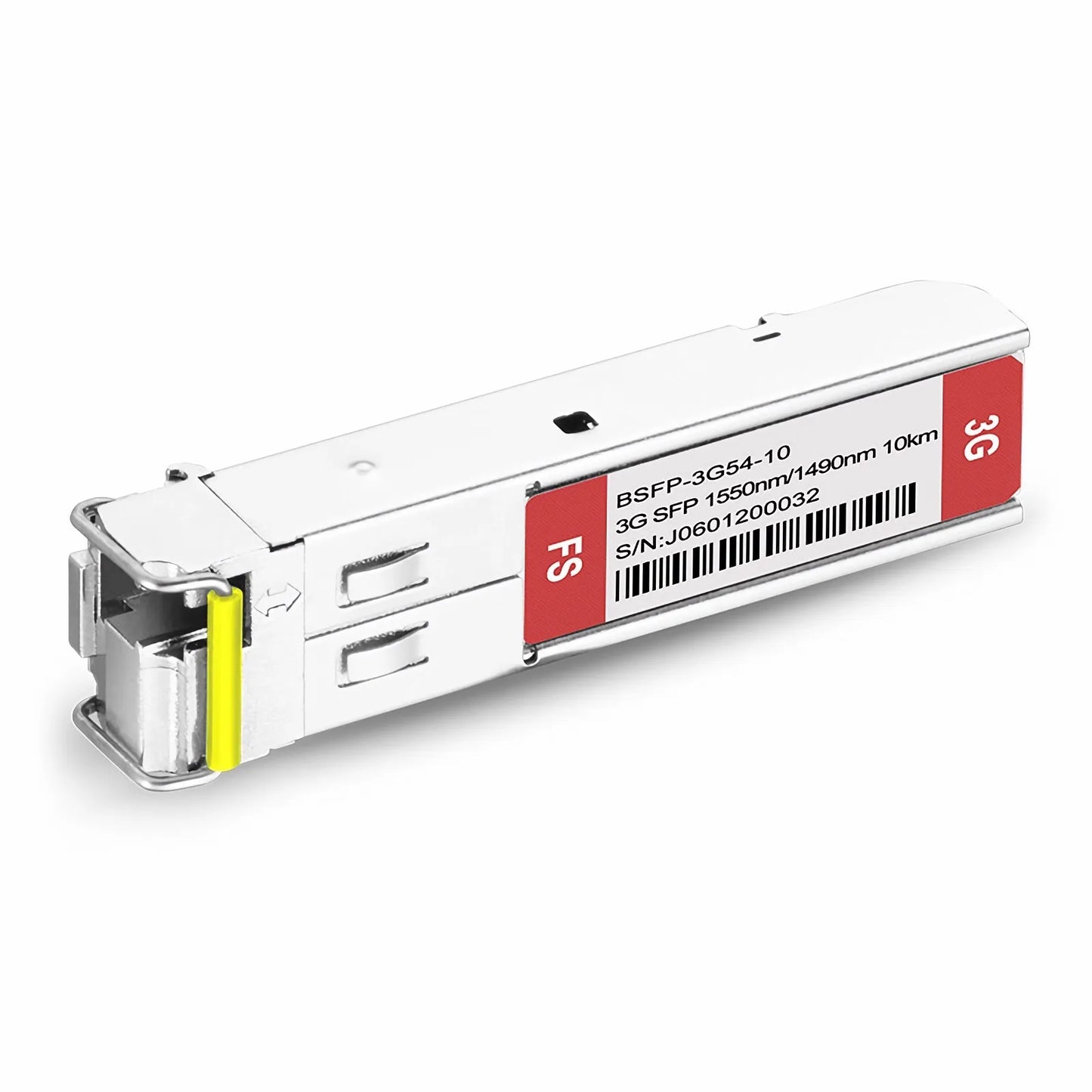 3Gb/s MSA BiDi SFP 1550nm-TX/1490nm-RX 10km DOM Simplex LC SMF Video Pathological Patterns Optical Transceiver Module for SD/HD/3G-SDI