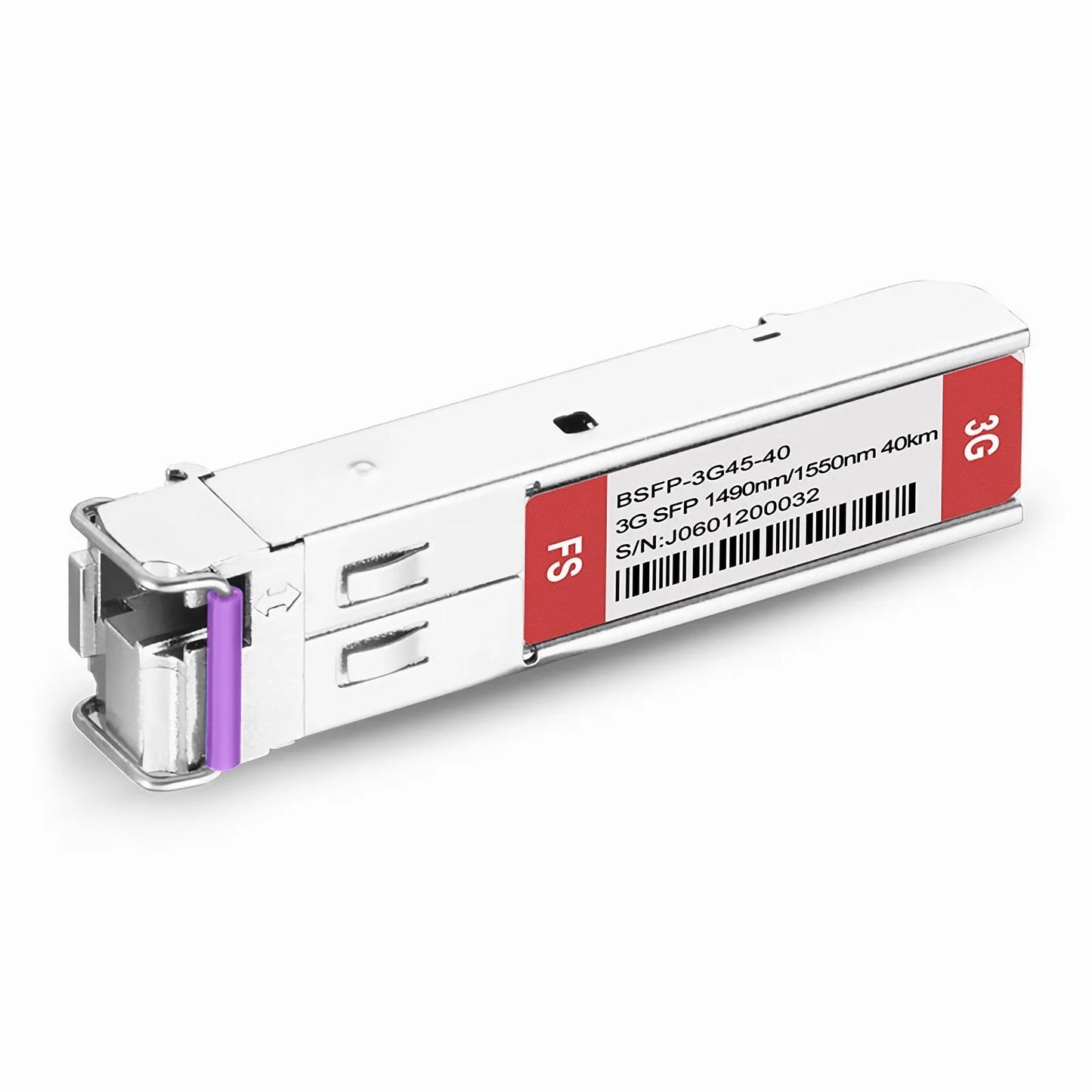 3Gb/s MSA BiDi SFP 1490nm-TX/1550nm-RX 40km DOM Simplex LC SMF Video Pathological Patterns Optical Transceiver Module for SD/HD/3G-SDI